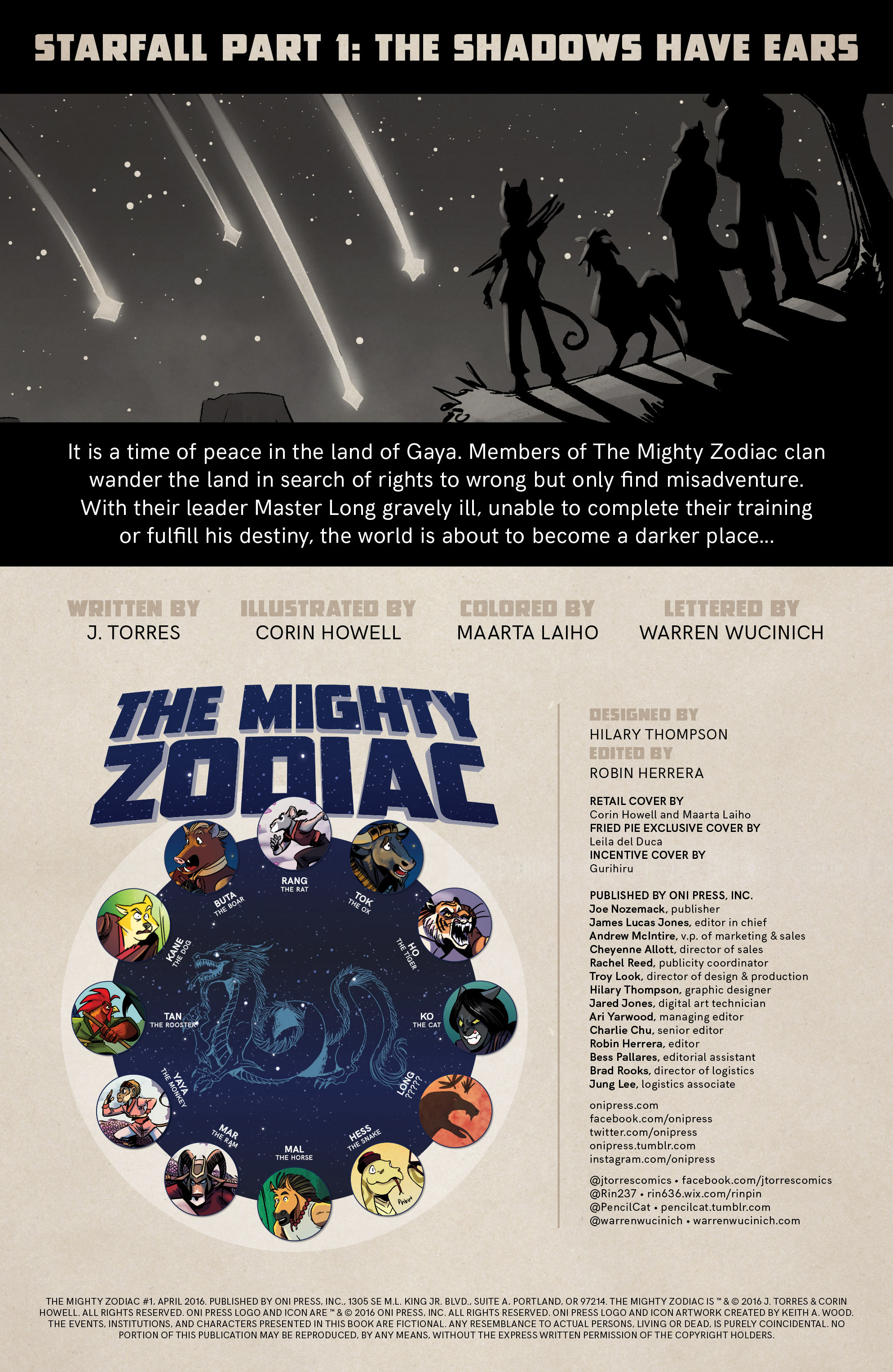 Read online The Mighty Zodiac comic -  Issue #1 - 2