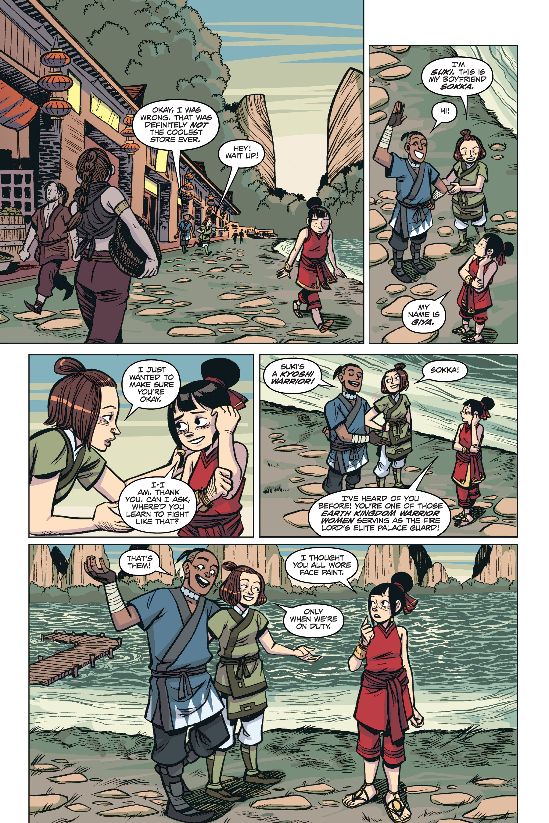 Read online Nickelodeon Avatar: The Last Airbender - Team Avatar Tales comic -  Issue # TPB - 27