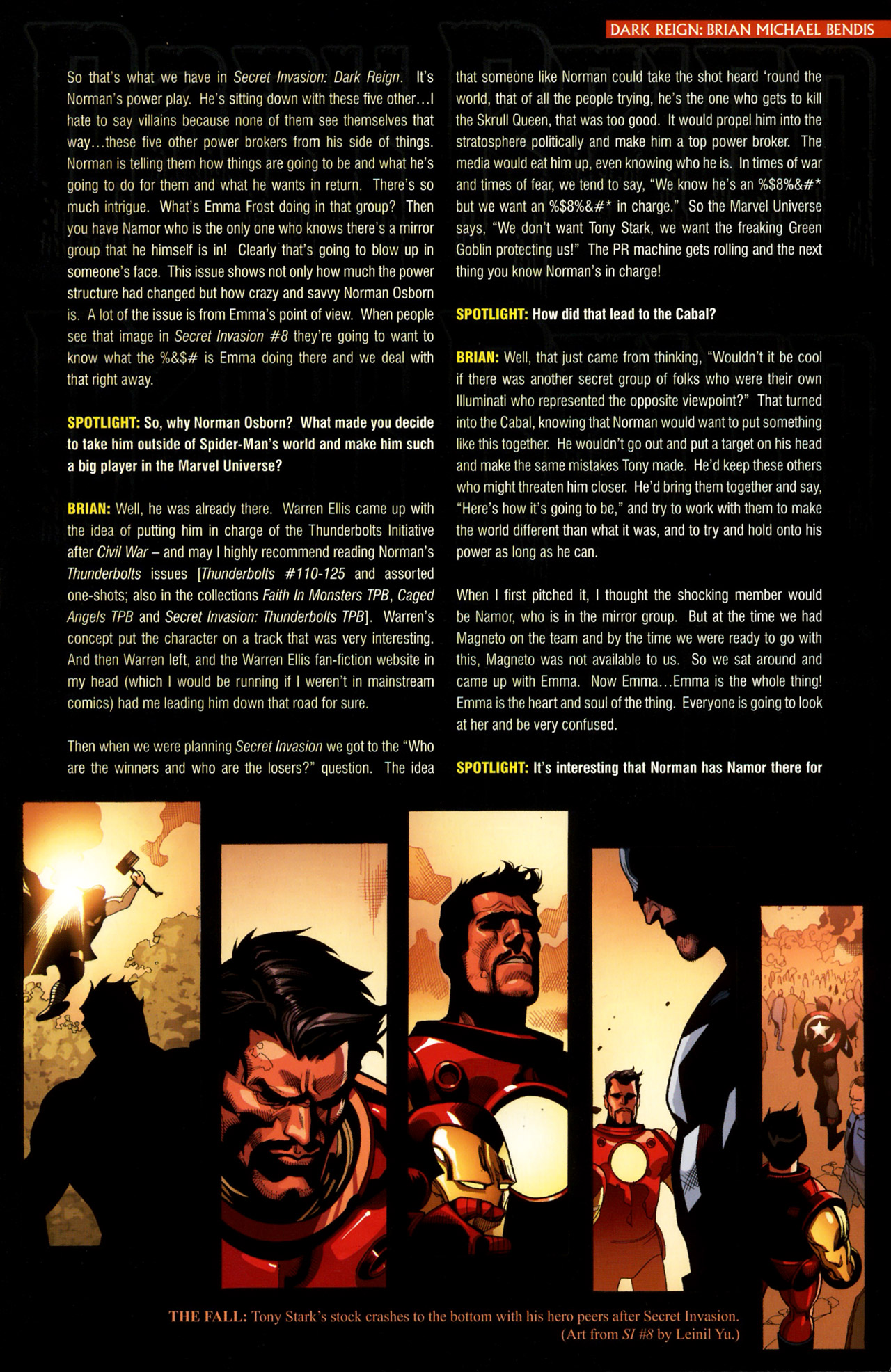 Read online Marvel Spotlight: Dark Reign comic -  Issue # Full - 7