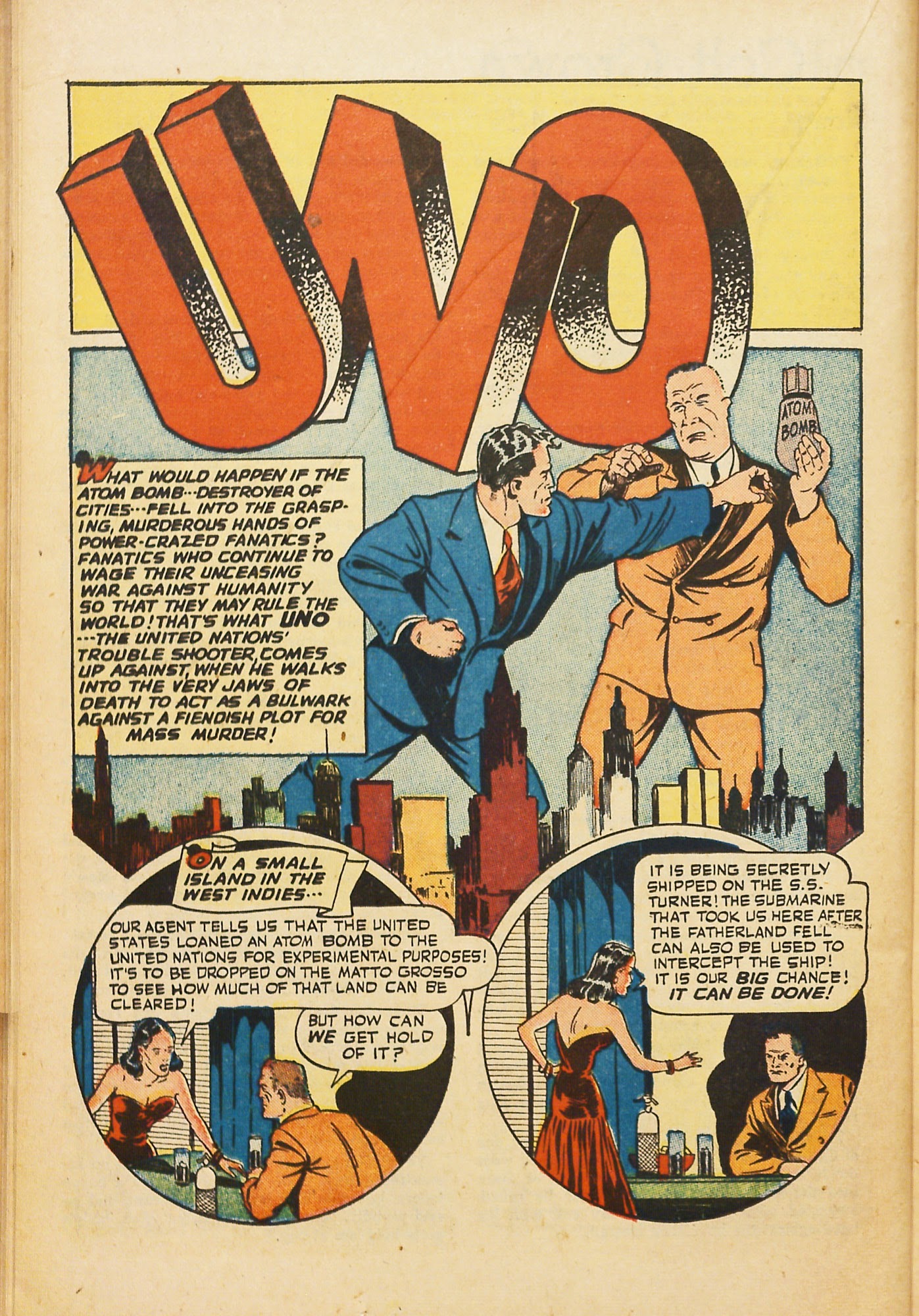 Read online Super-Mystery Comics comic -  Issue #38 - 36