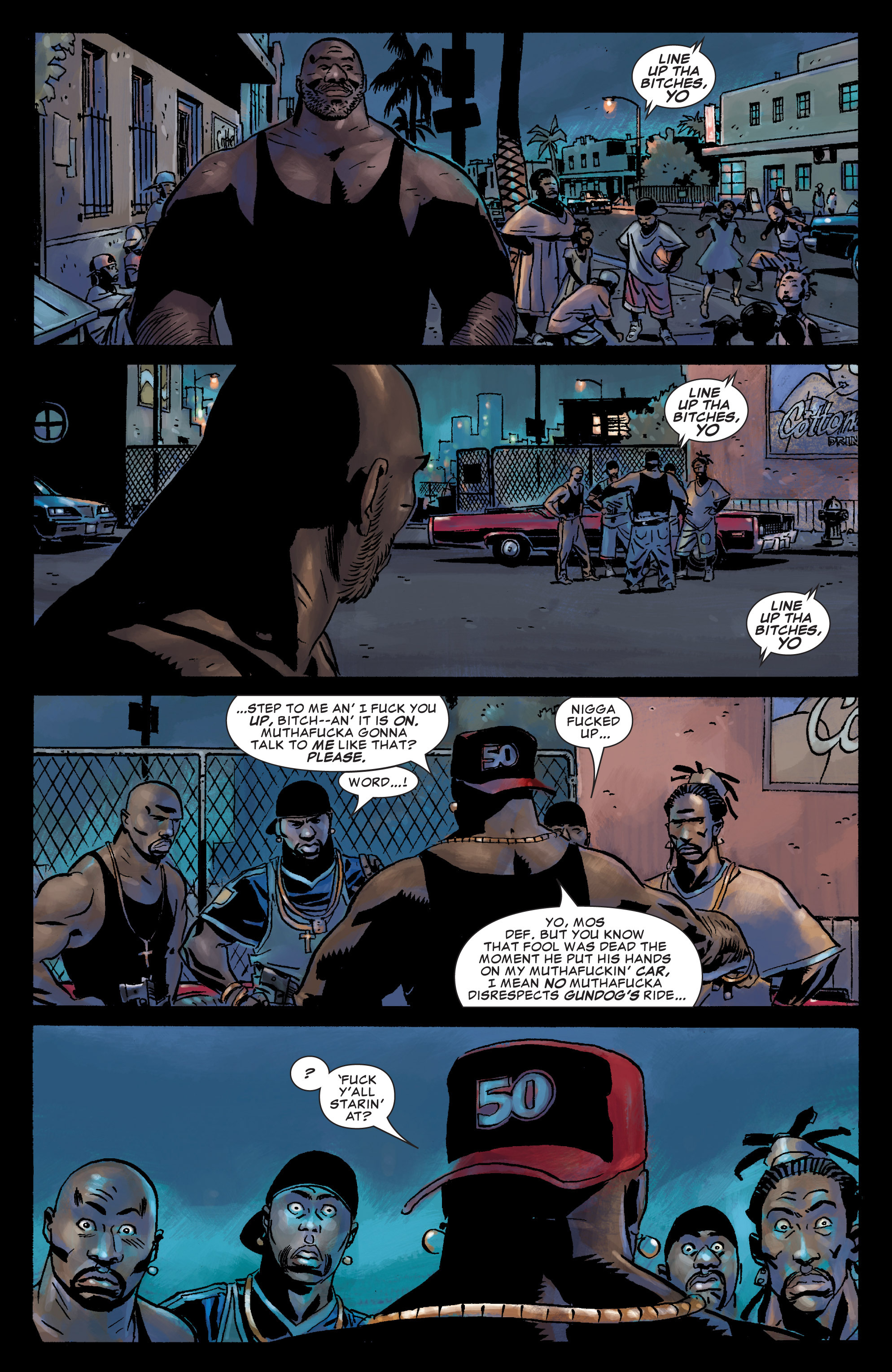 Read online Punisher MAX Presents: Barracuda comic -  Issue #1 - 3