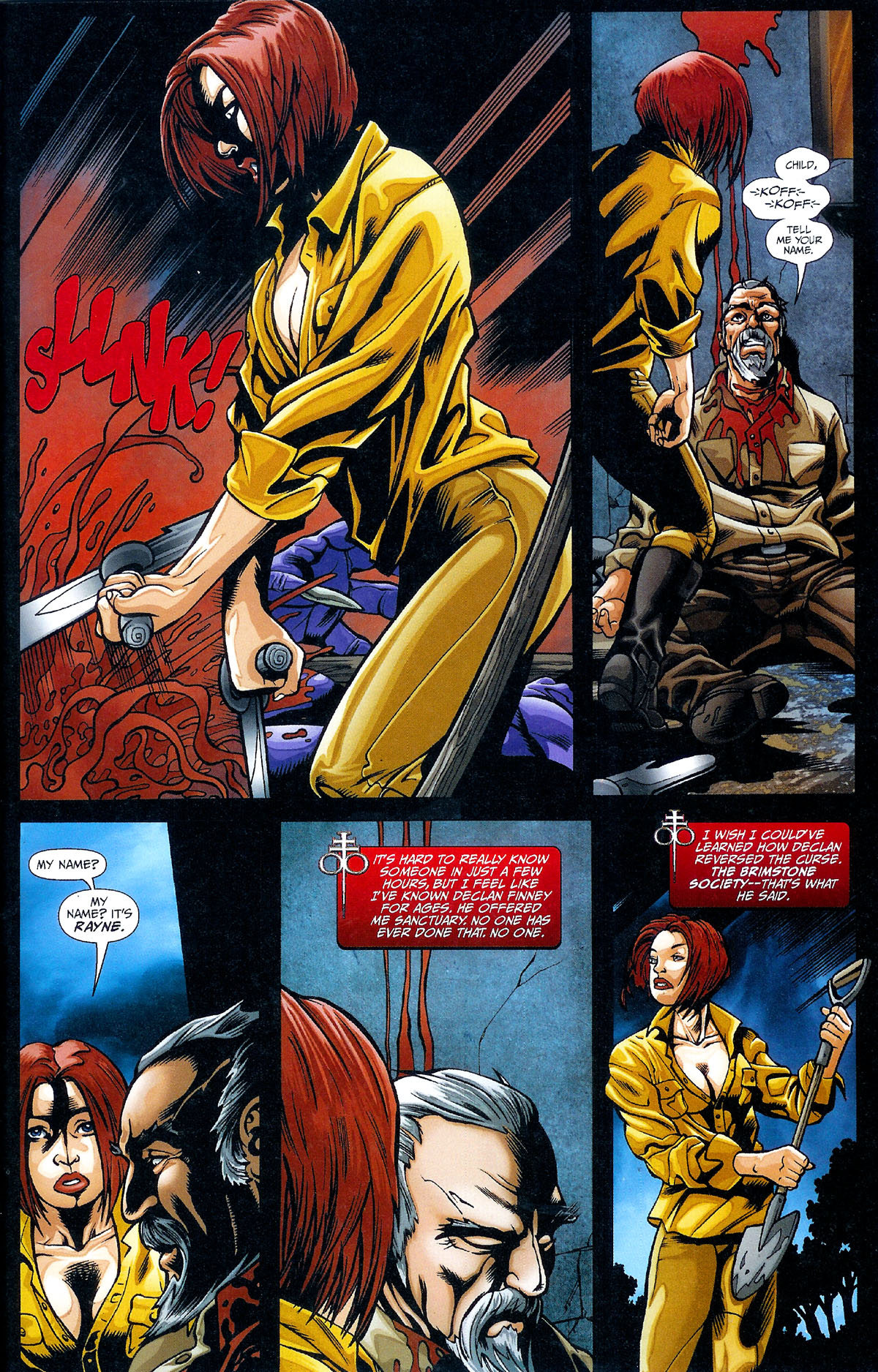 Read online Bloodrayne: Twin Blades comic -  Issue # Full - 23