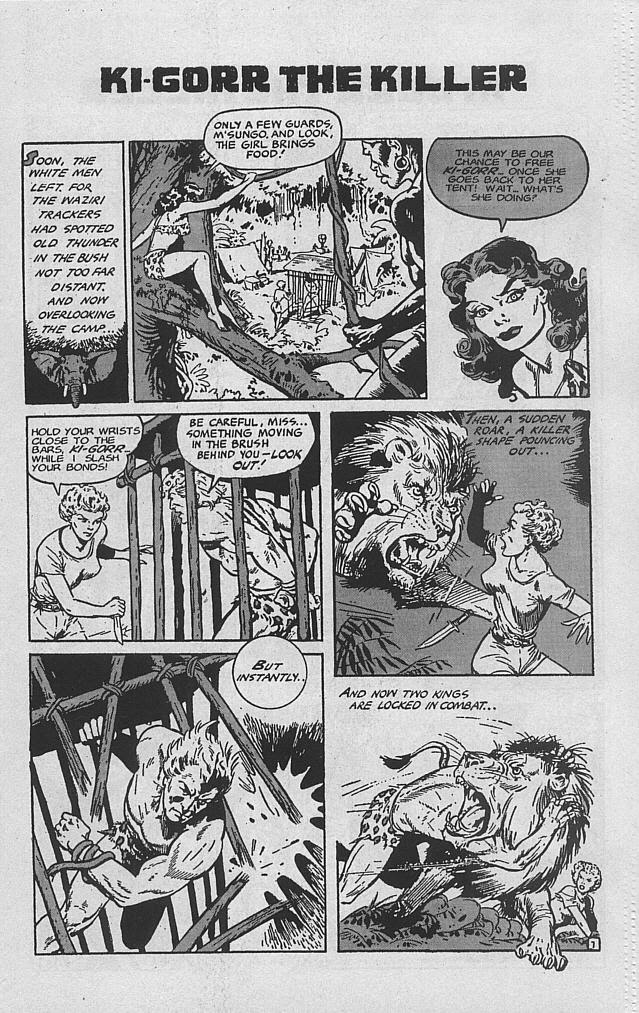 Read online Ki-Gorr The Killer comic -  Issue # Full - 9