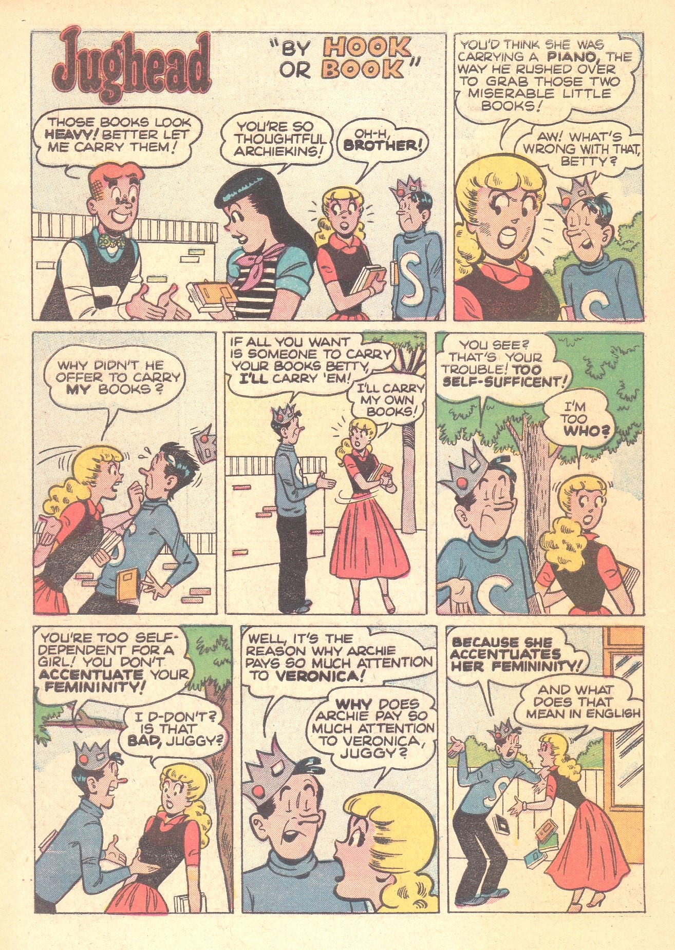 Read online Archie's Pal Jughead comic -  Issue #30 - 8