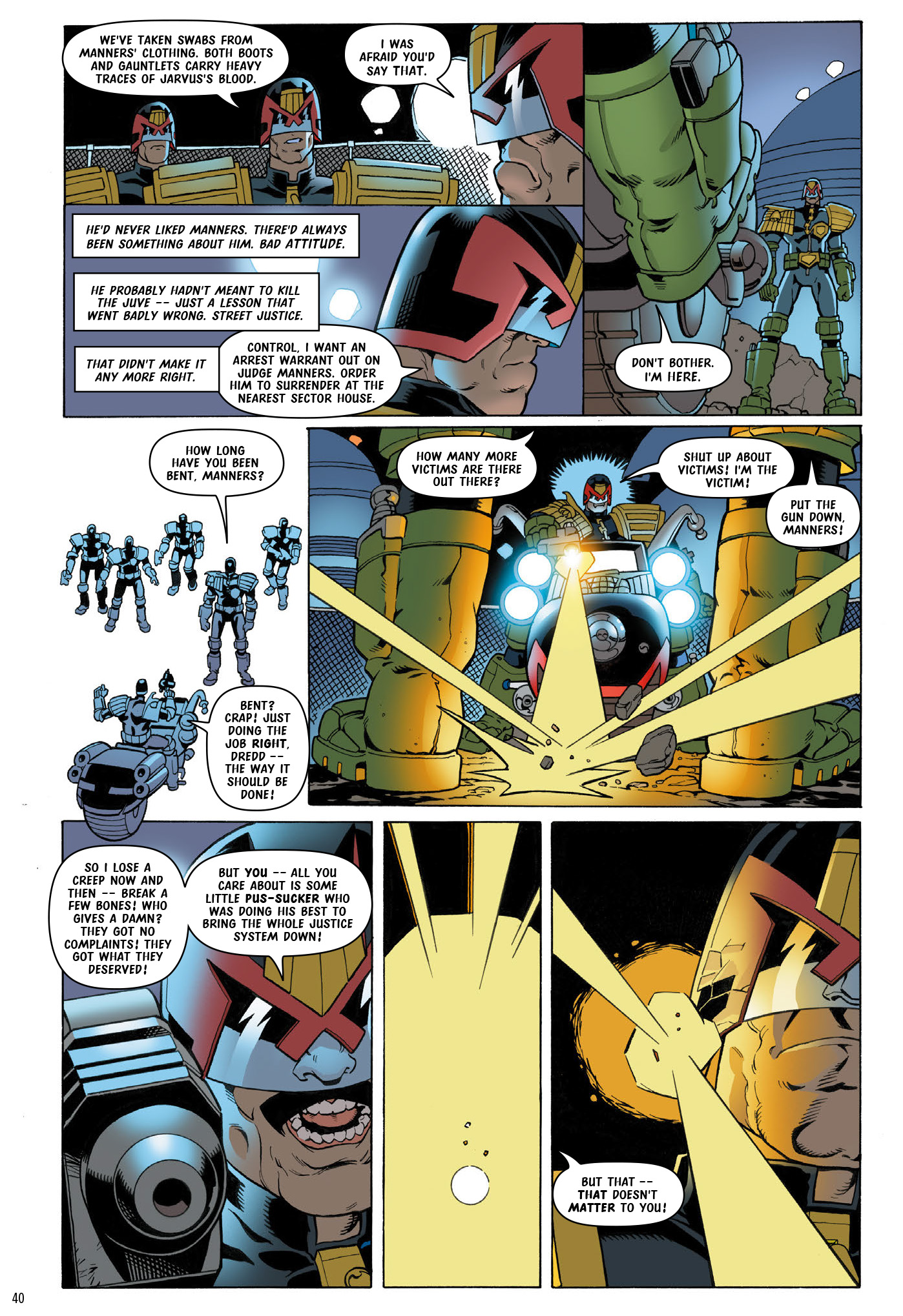 Read online Judge Dredd: The Complete Case Files comic -  Issue # TPB 36 (Part 1) - 42