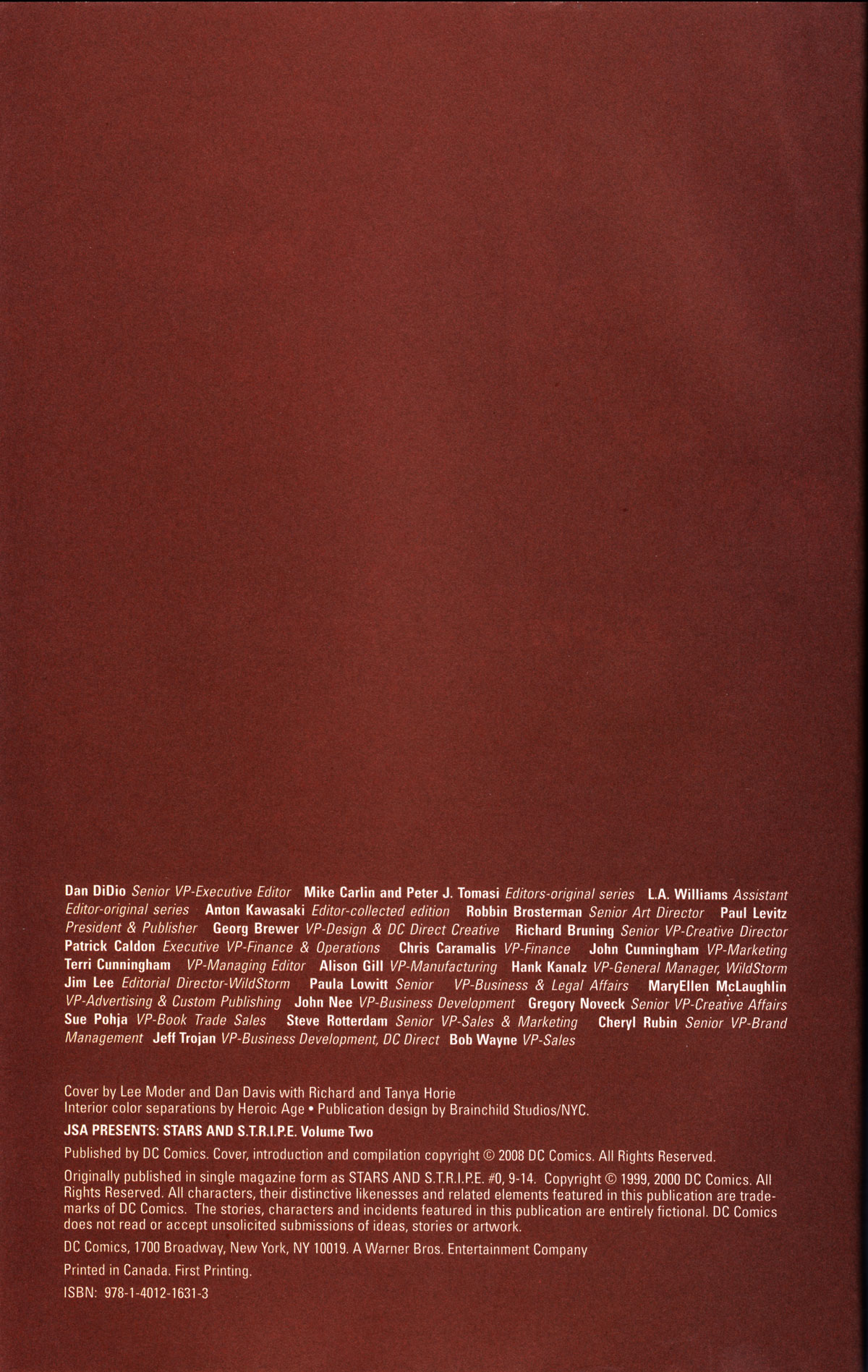 Read online Stars and S.T.R.I.P.E. comic -  Issue # _TPB 2 - 6