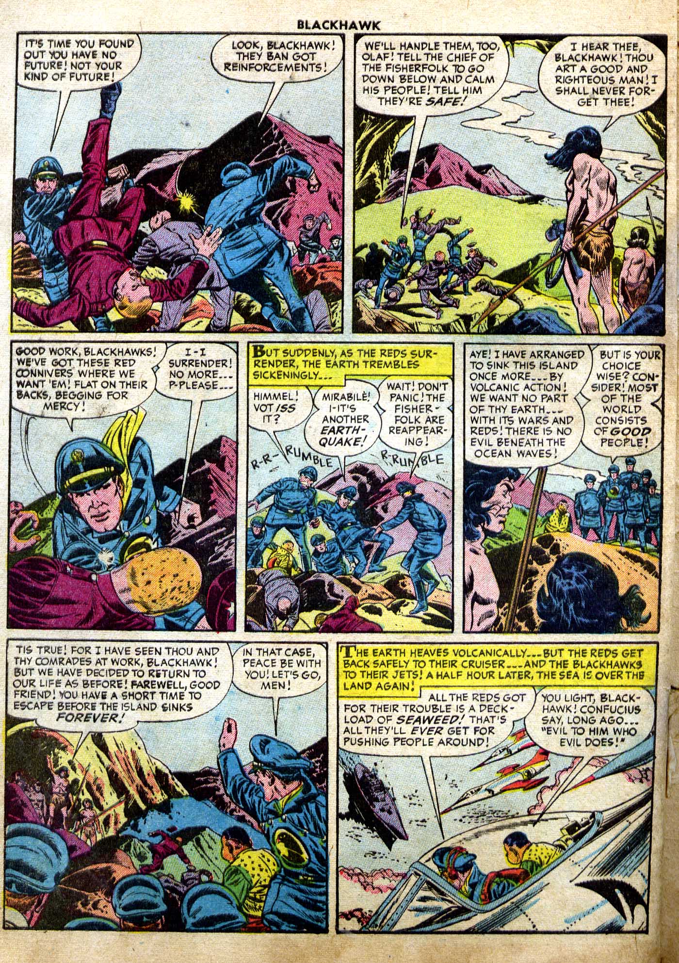 Read online Blackhawk (1957) comic -  Issue #101 - 33