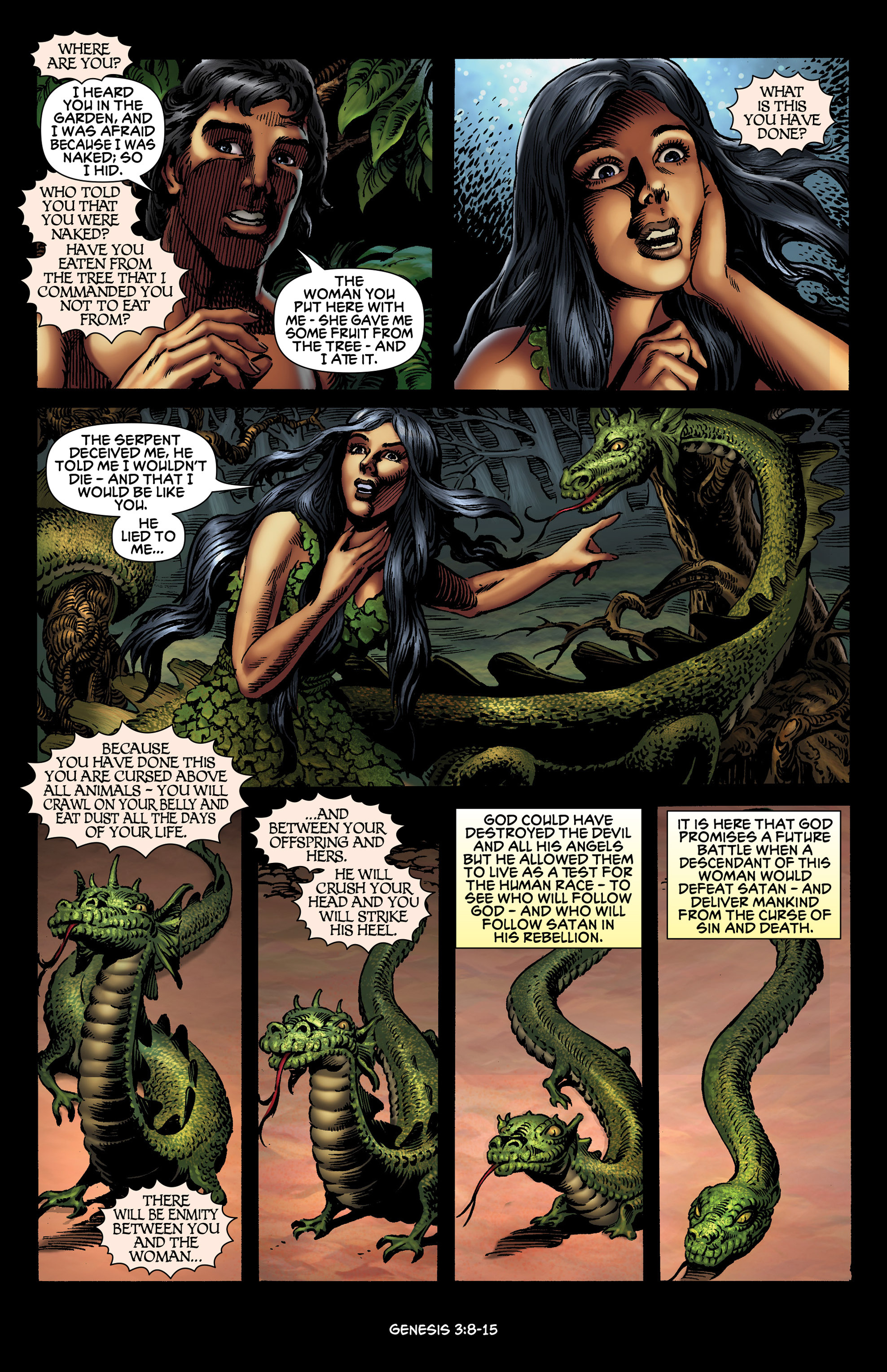 Read online The Kingstone Bible comic -  Issue #1 - 21