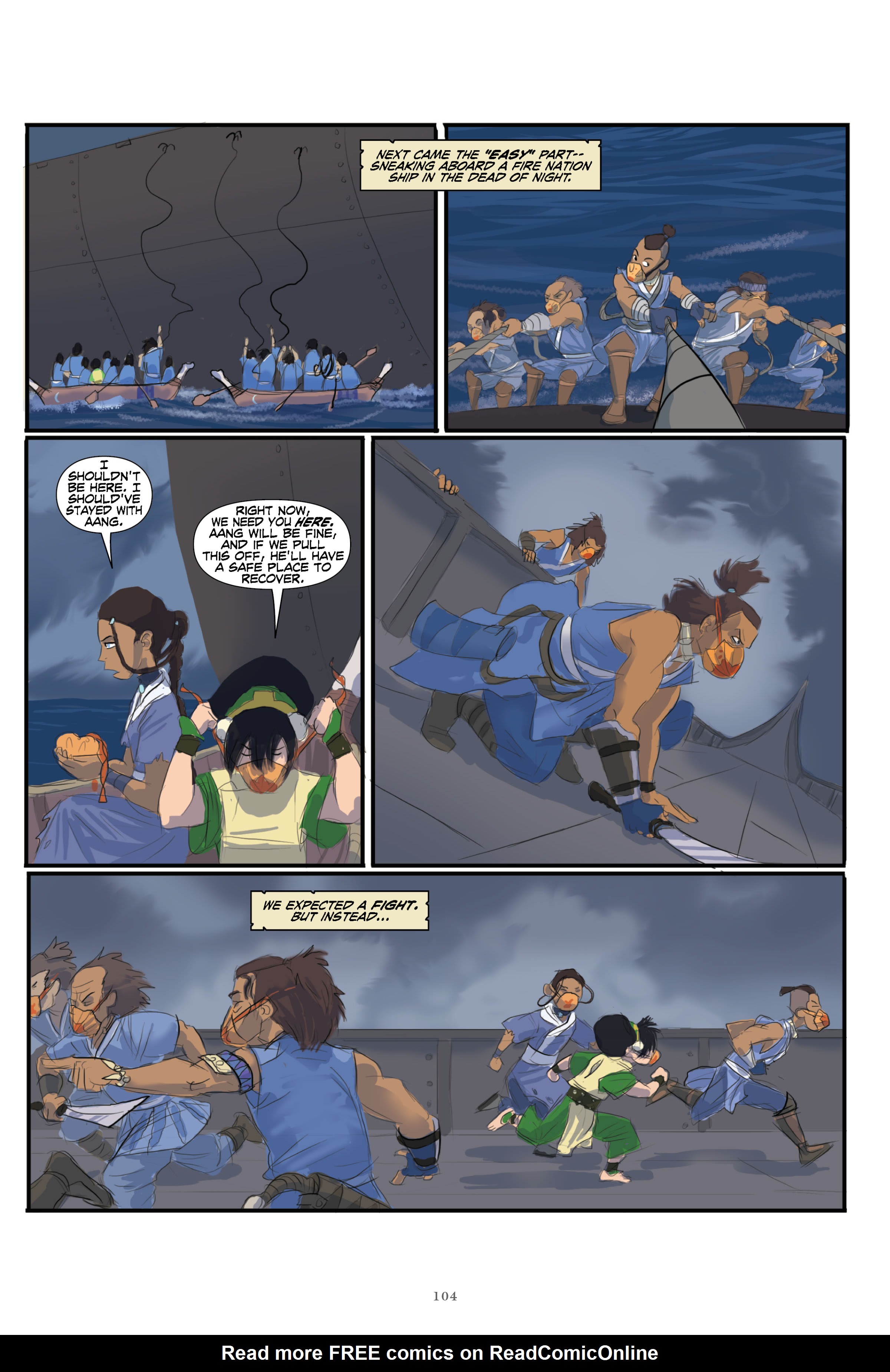 Read online Nickelodeon Avatar: The Last Airbender–The Lost Adventures & Team Avatar Tales Library Edition comic -  Issue # TPB (Part 2) - 6