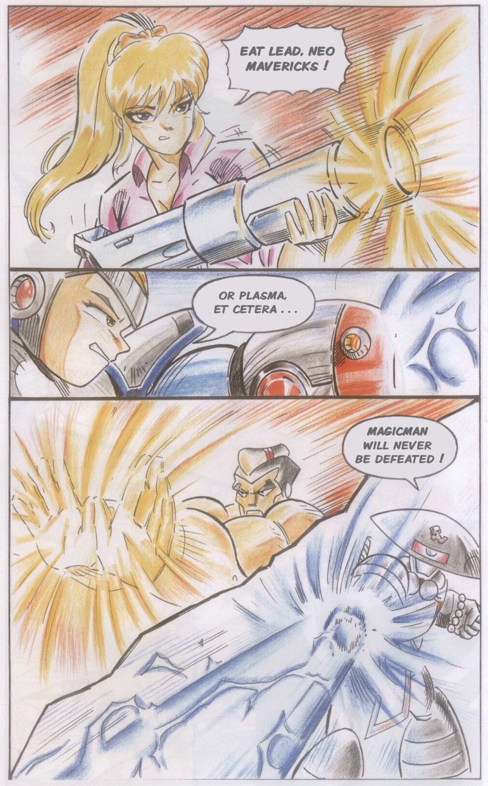 Read online Novas Aventuras de Megaman comic -  Issue #10 - 10