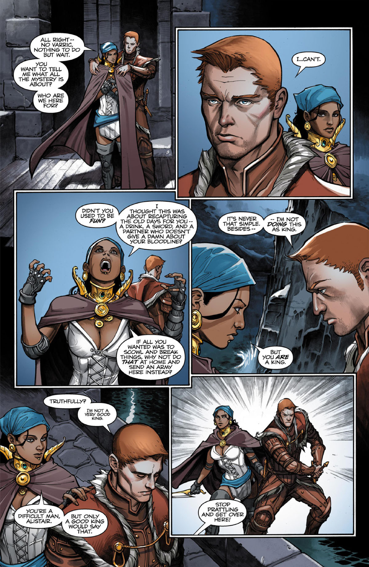 Read online Dragon Age: The Silent Grove comic -  Issue #2 - 8