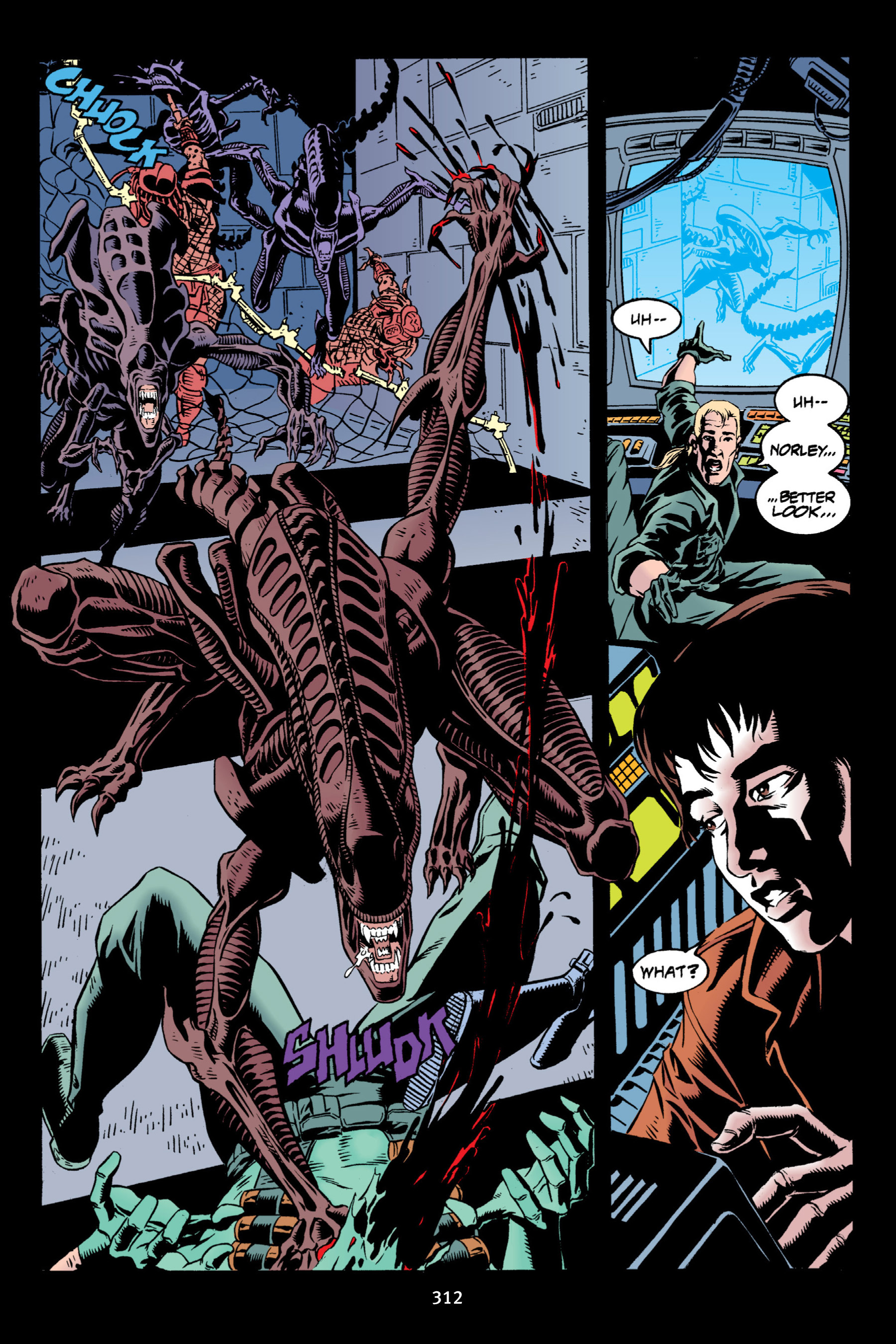 Read online Aliens vs. Predator Omnibus comic -  Issue # _TPB 2 Part 3 - 87