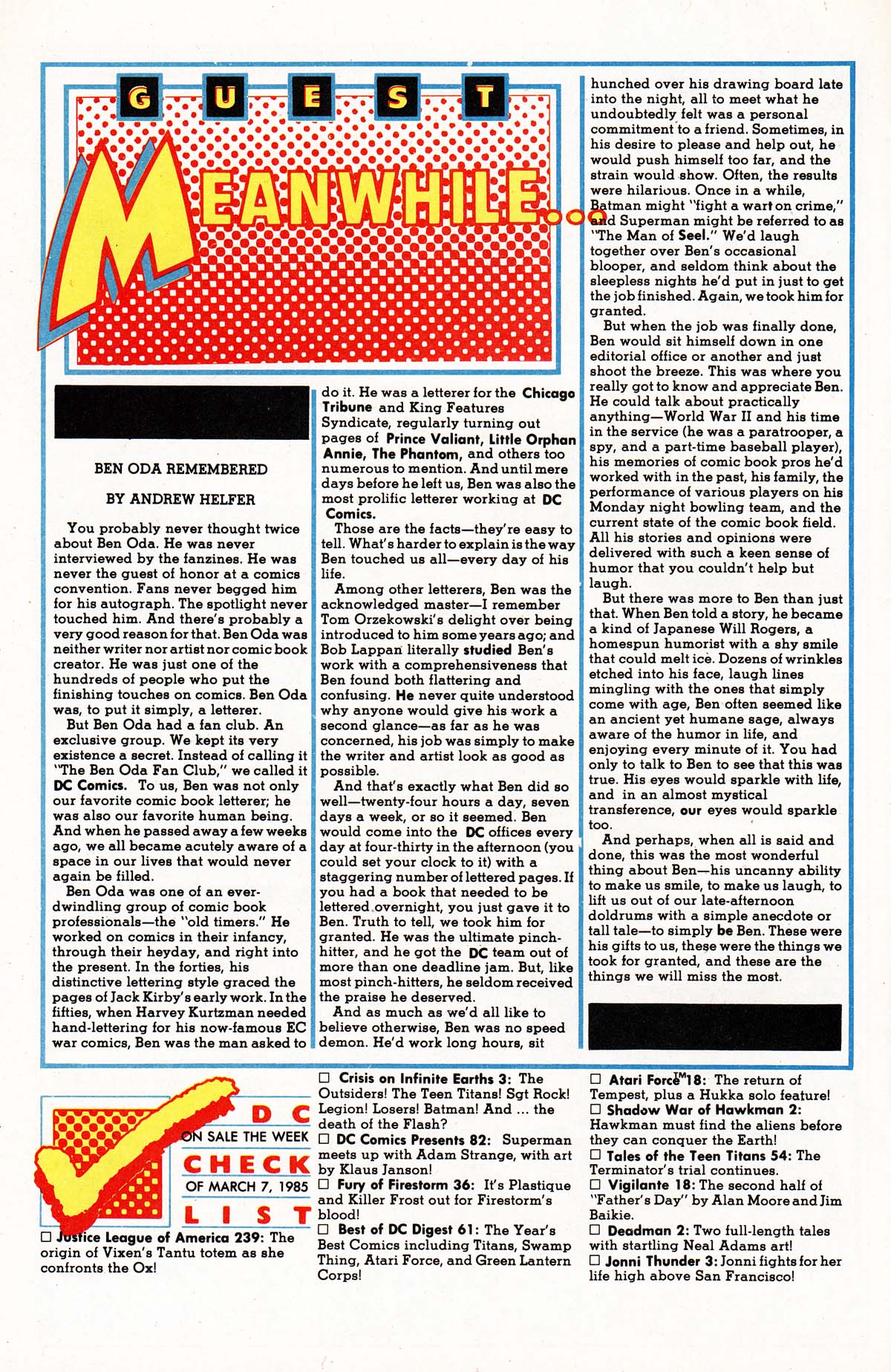 Read online Vigilante (1983) comic -  Issue #18 - 25