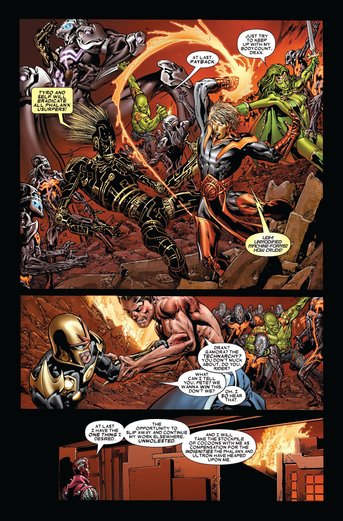 Read online Annihilation: Conquest comic -  Issue # _TPB 2 (Part 4) - 38