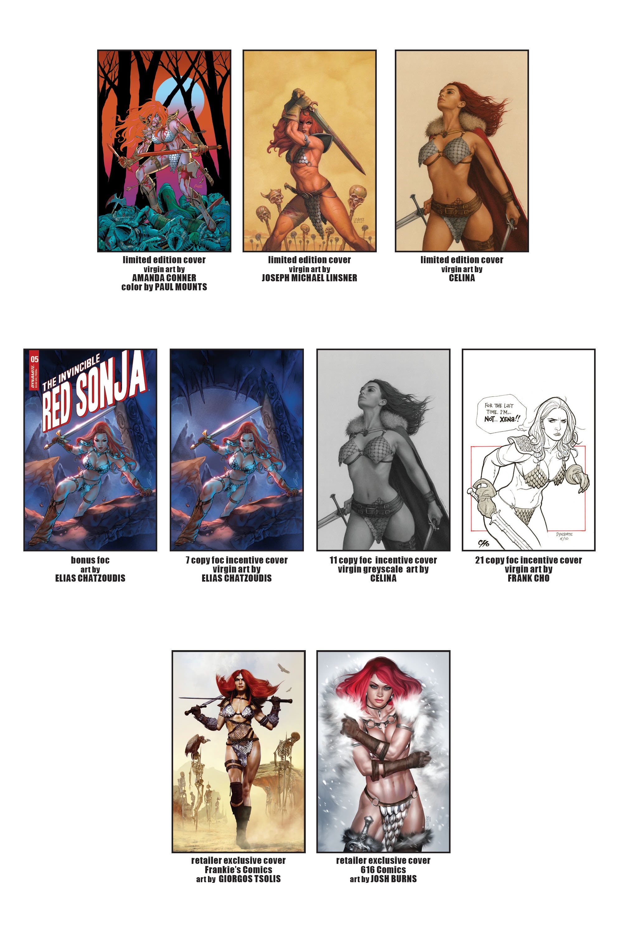 Read online The Invincible Red Sonja comic -  Issue #5 - 33