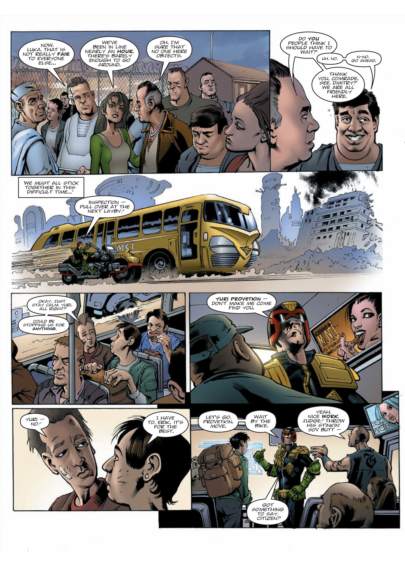 Read online Judge Dredd: Day of Chaos: Fallout comic -  Issue # TPB (Part 1) - 96