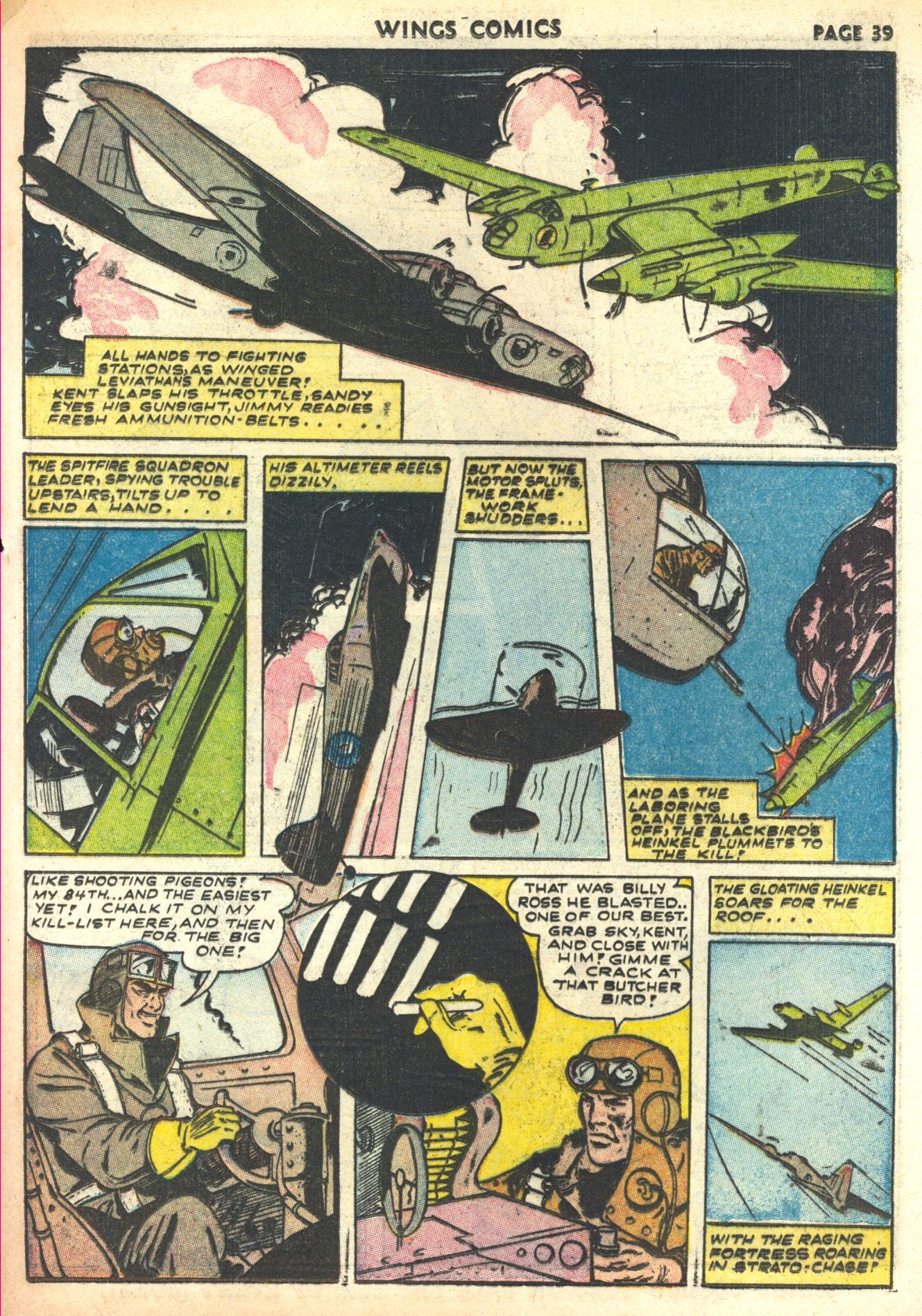 Read online Wings Comics comic -  Issue #30 - 41