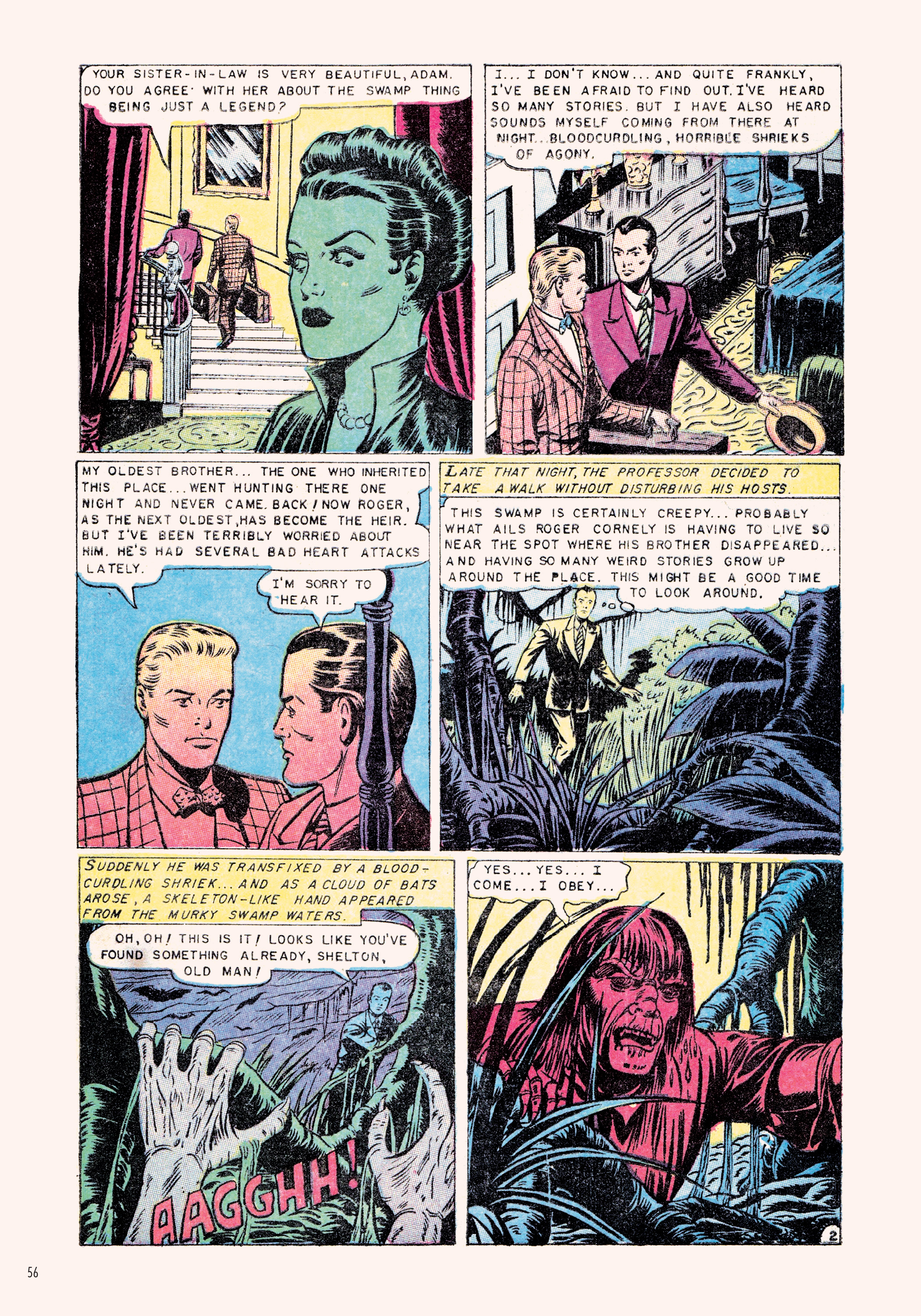 Read online Classic Monsters of Pre-Code Horror Comics: Swamp Monsters comic -  Issue # TPB - 56