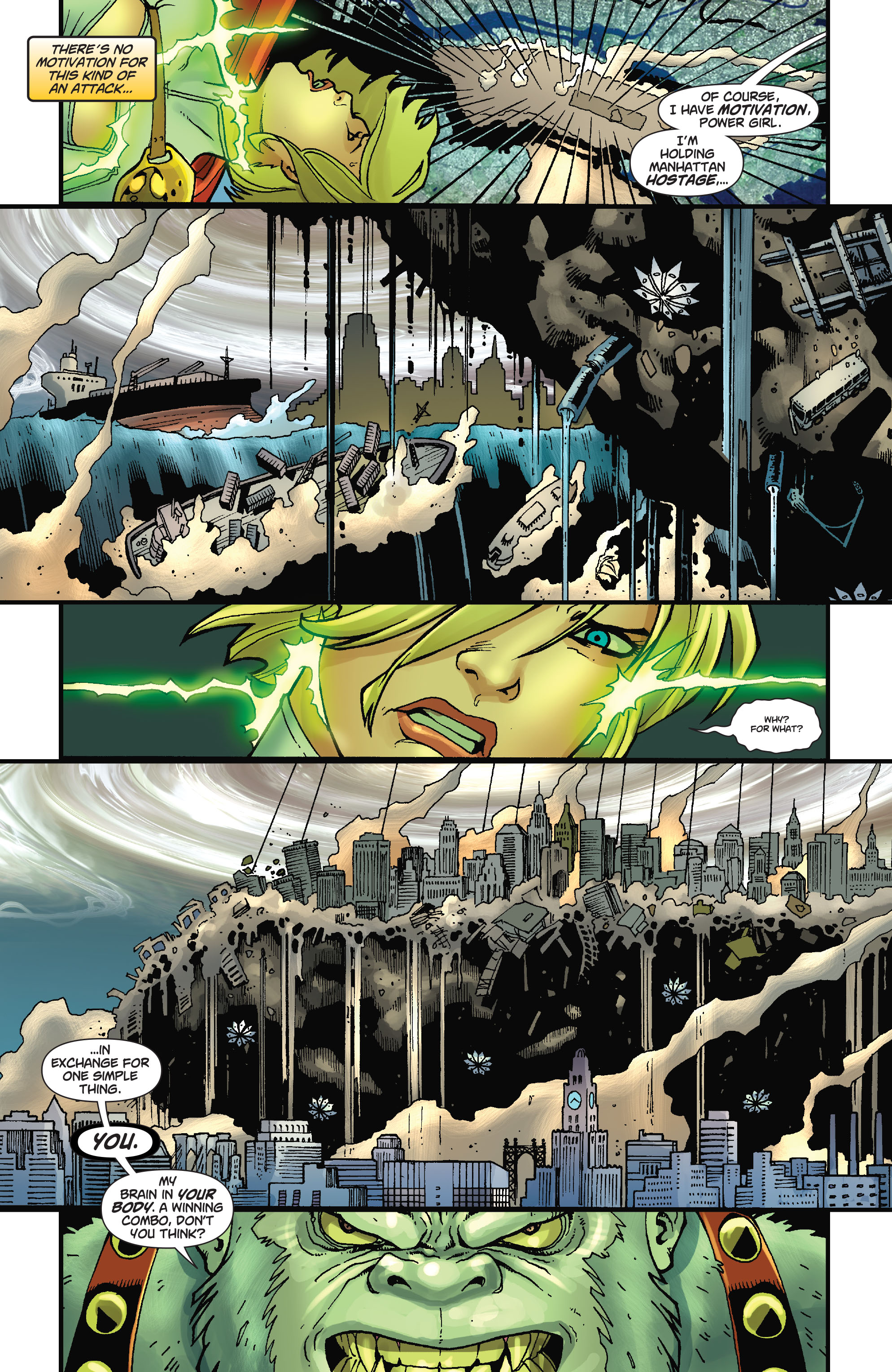 Read online Power Girl (2009) comic -  Issue #1 - 22