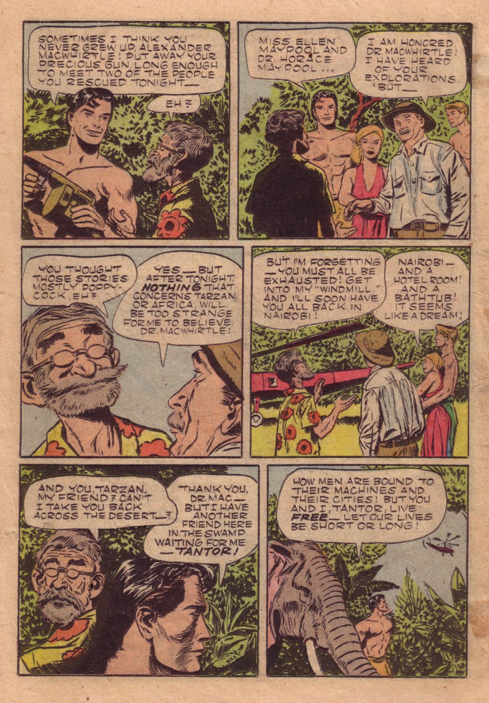 Read online Tarzan (1948) comic -  Issue #40 - 26
