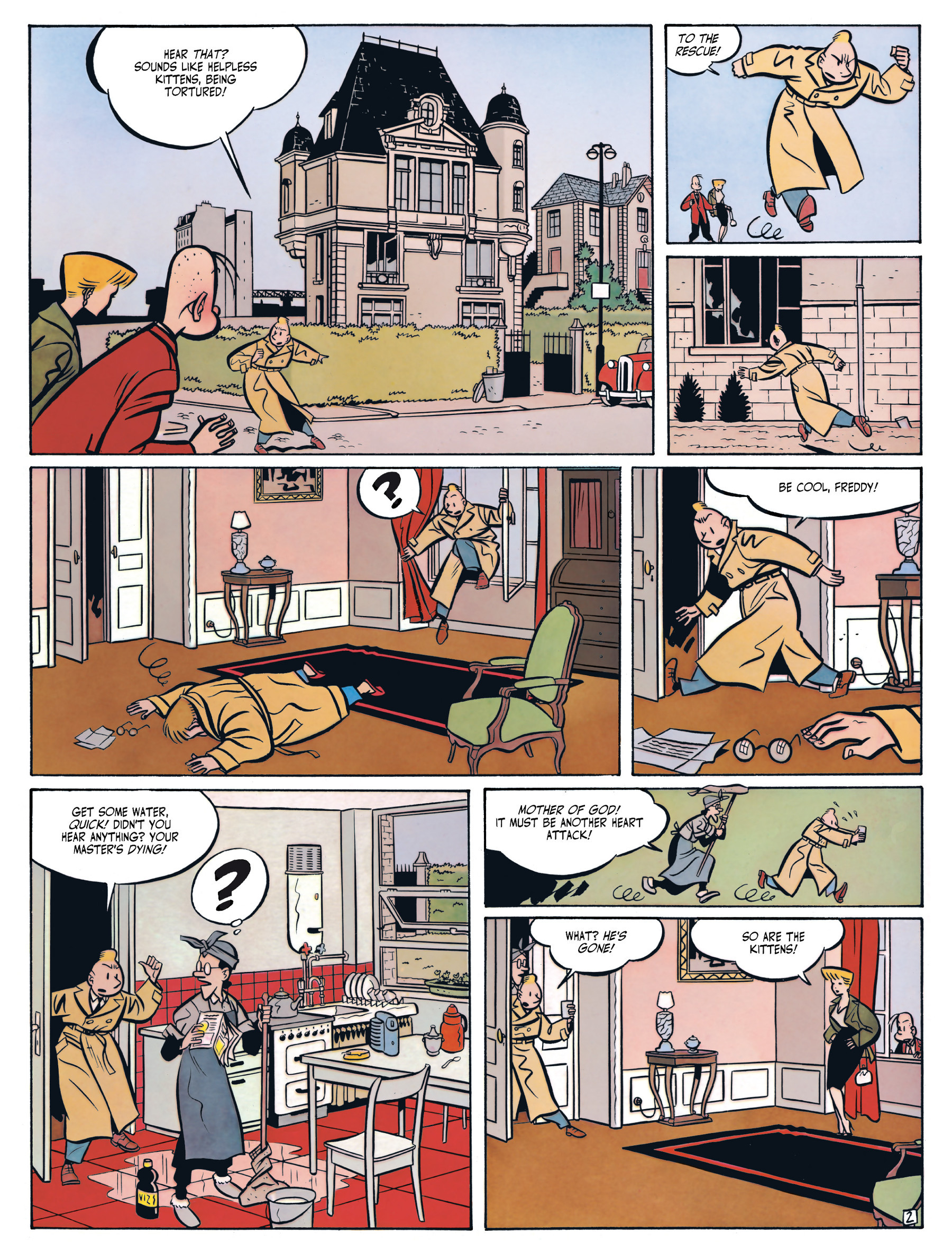 Read online Freddy Lombard comic -  Issue #2 - 8