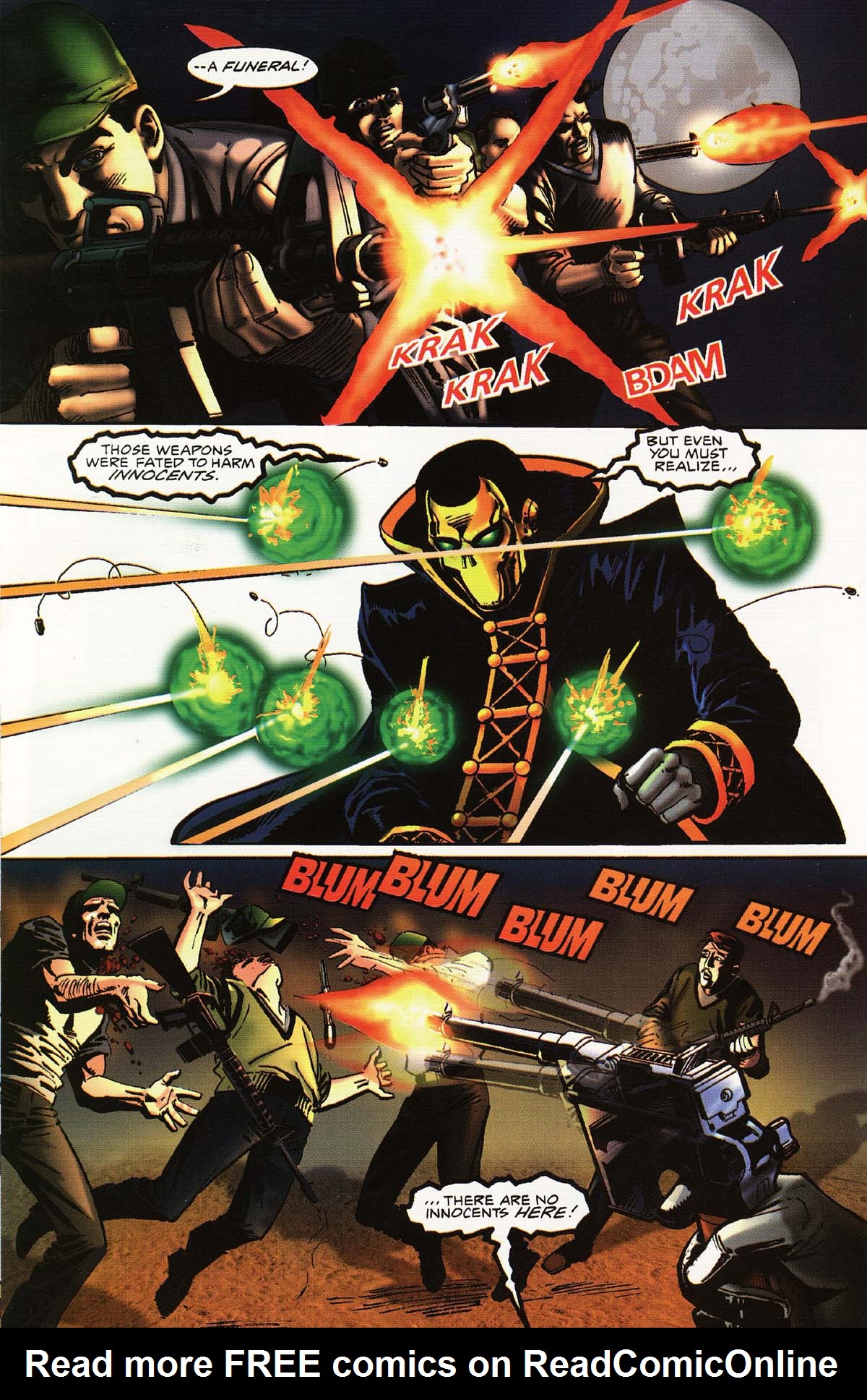 Read online Deathmask comic -  Issue #1 - 16