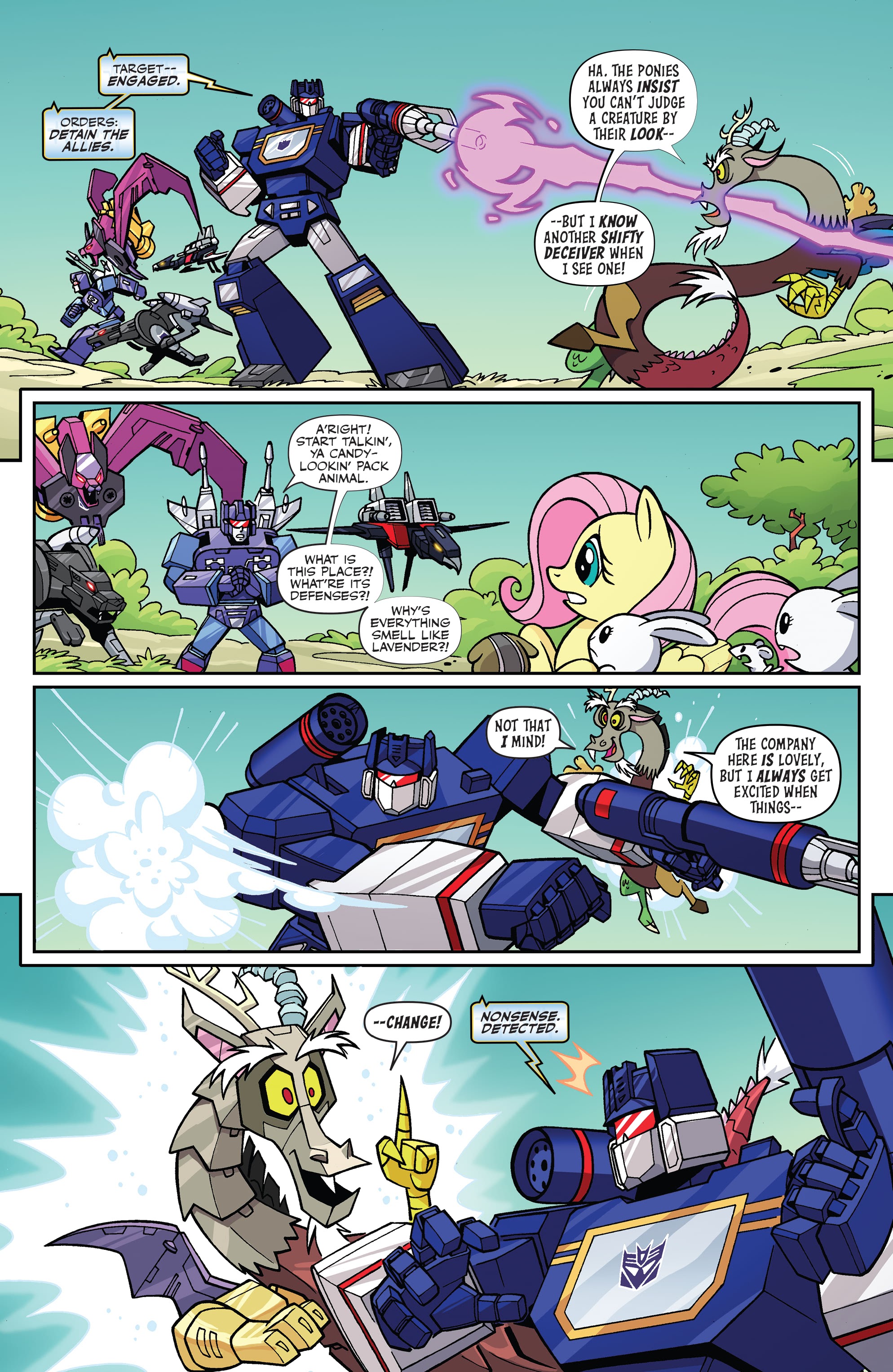 Read online My Little Pony/Transformers comic -  Issue #3 - 9