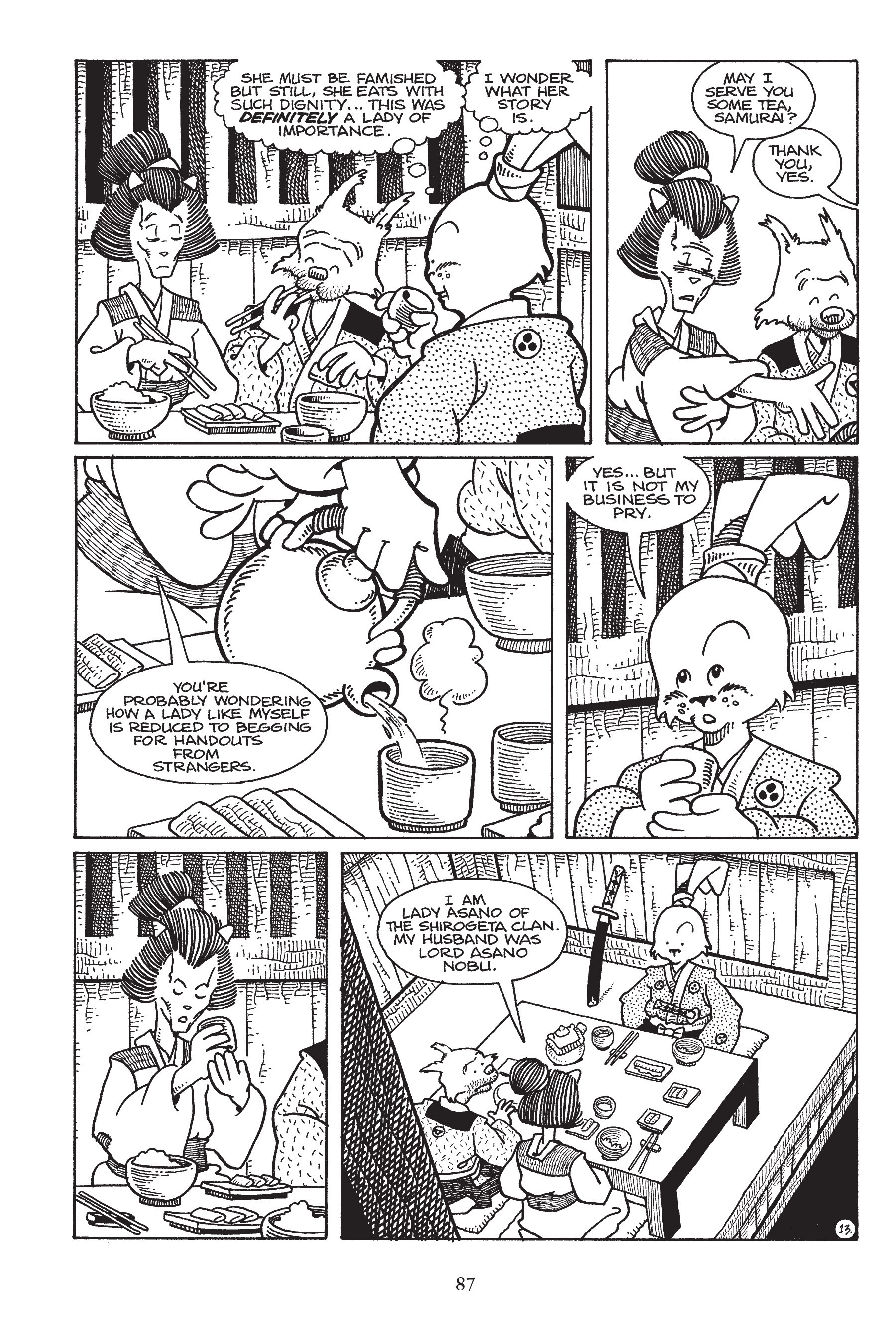 Read online Usagi Yojimbo (1987) comic -  Issue # _TPB 7 - 80