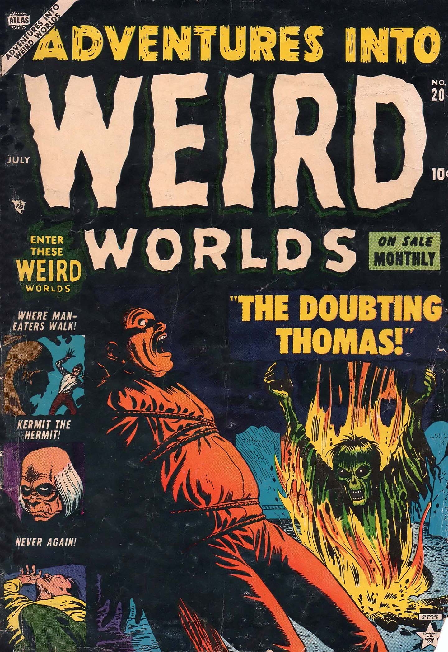 Read online Adventures into Weird Worlds comic -  Issue #20 - 1