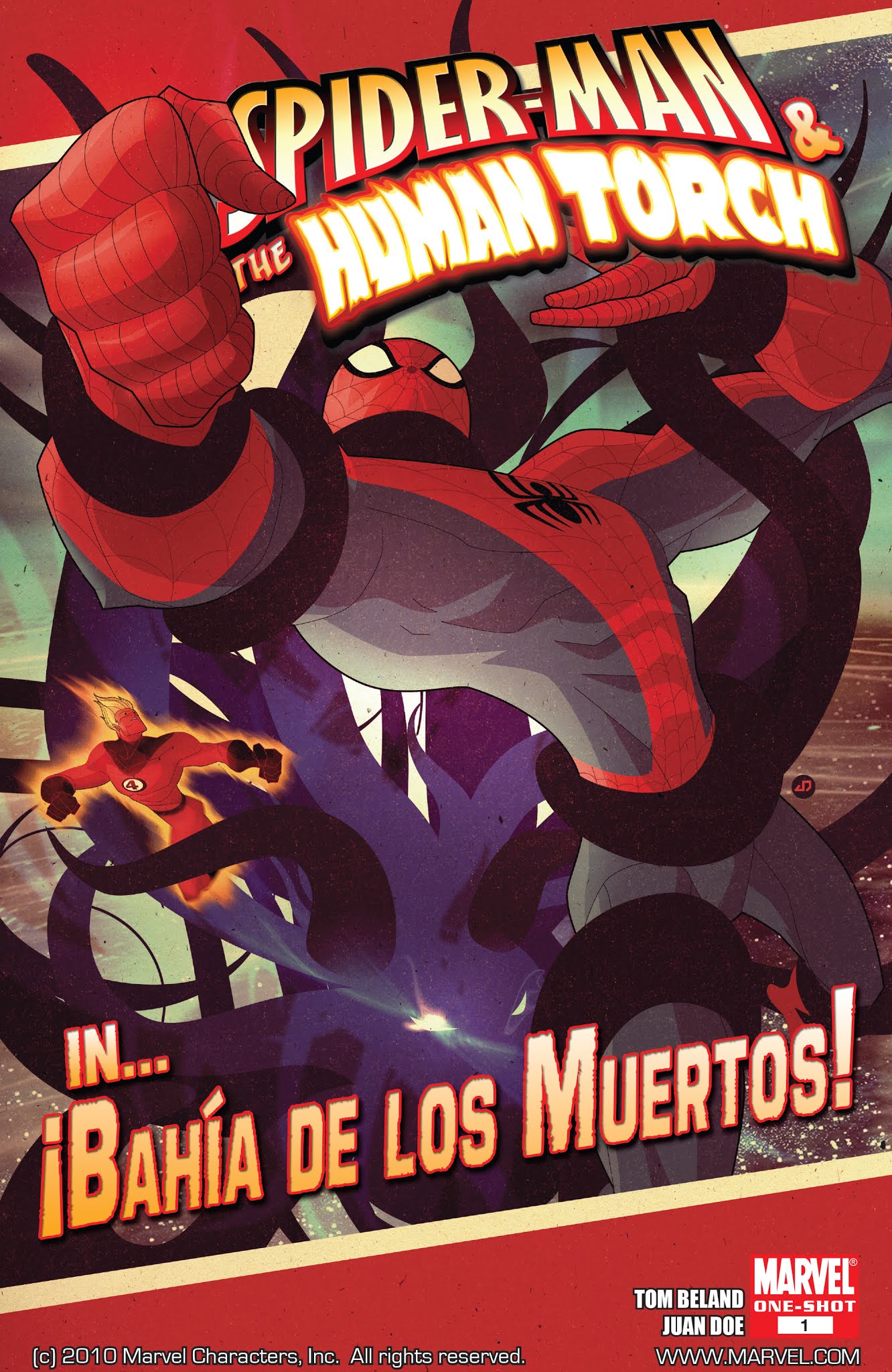 Read online Spider-Man & The Human Torch In...Bahia de los Muertos! comic -  Issue # Full - 1