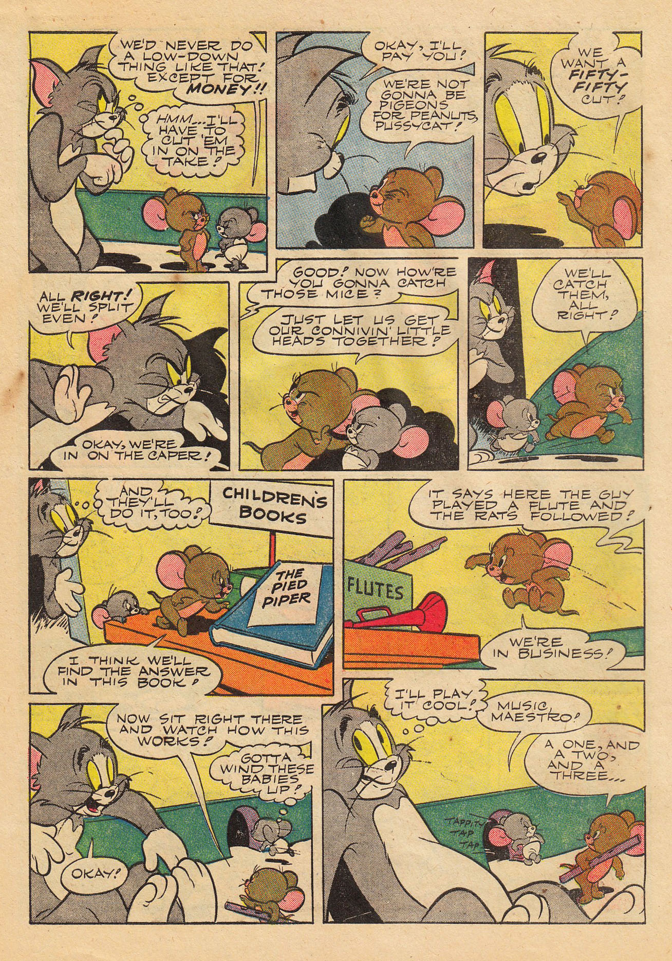 Read online Tom & Jerry Comics comic -  Issue #130 - 10