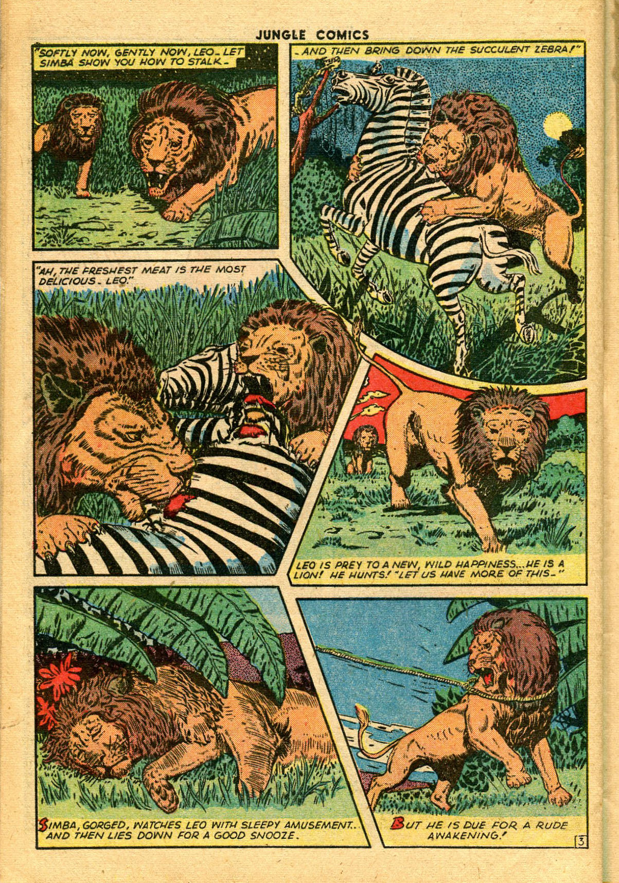 Read online Jungle Comics comic -  Issue #67 - 40