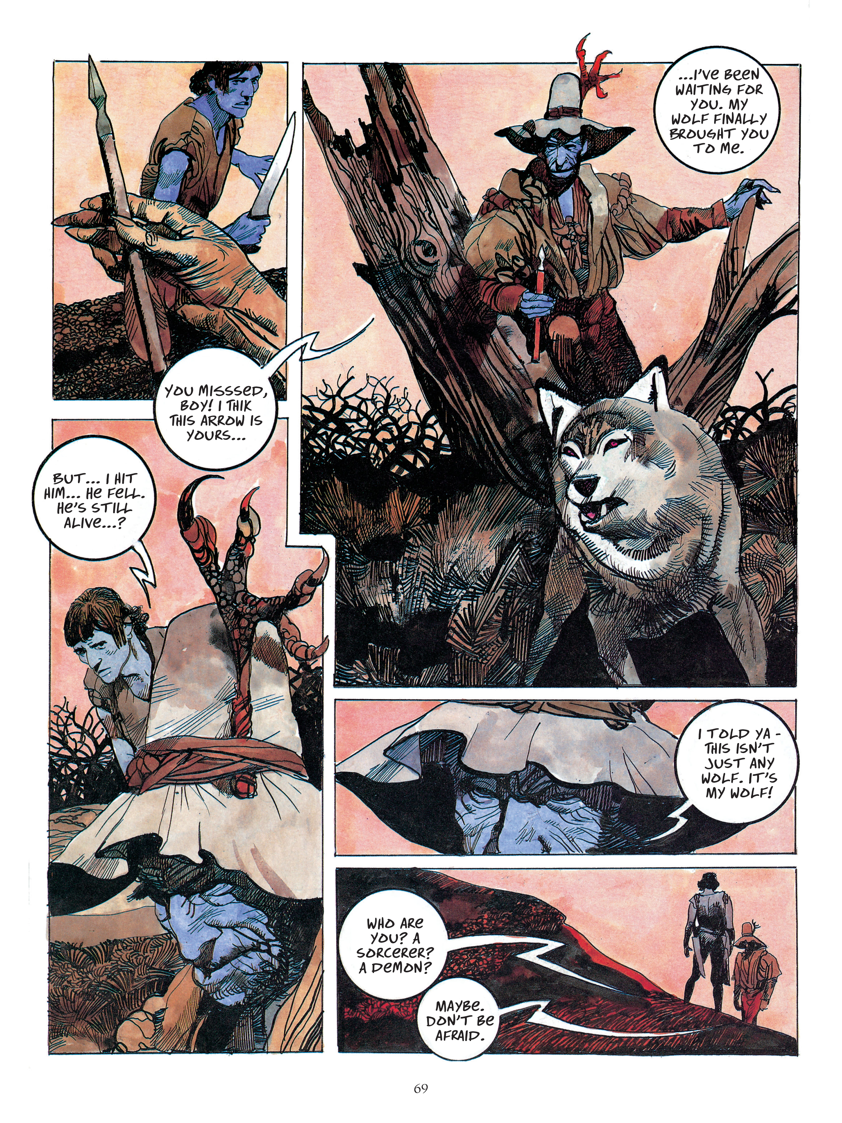 Read online The Collected Toppi comic -  Issue # TPB 3 (Part 1) - 69