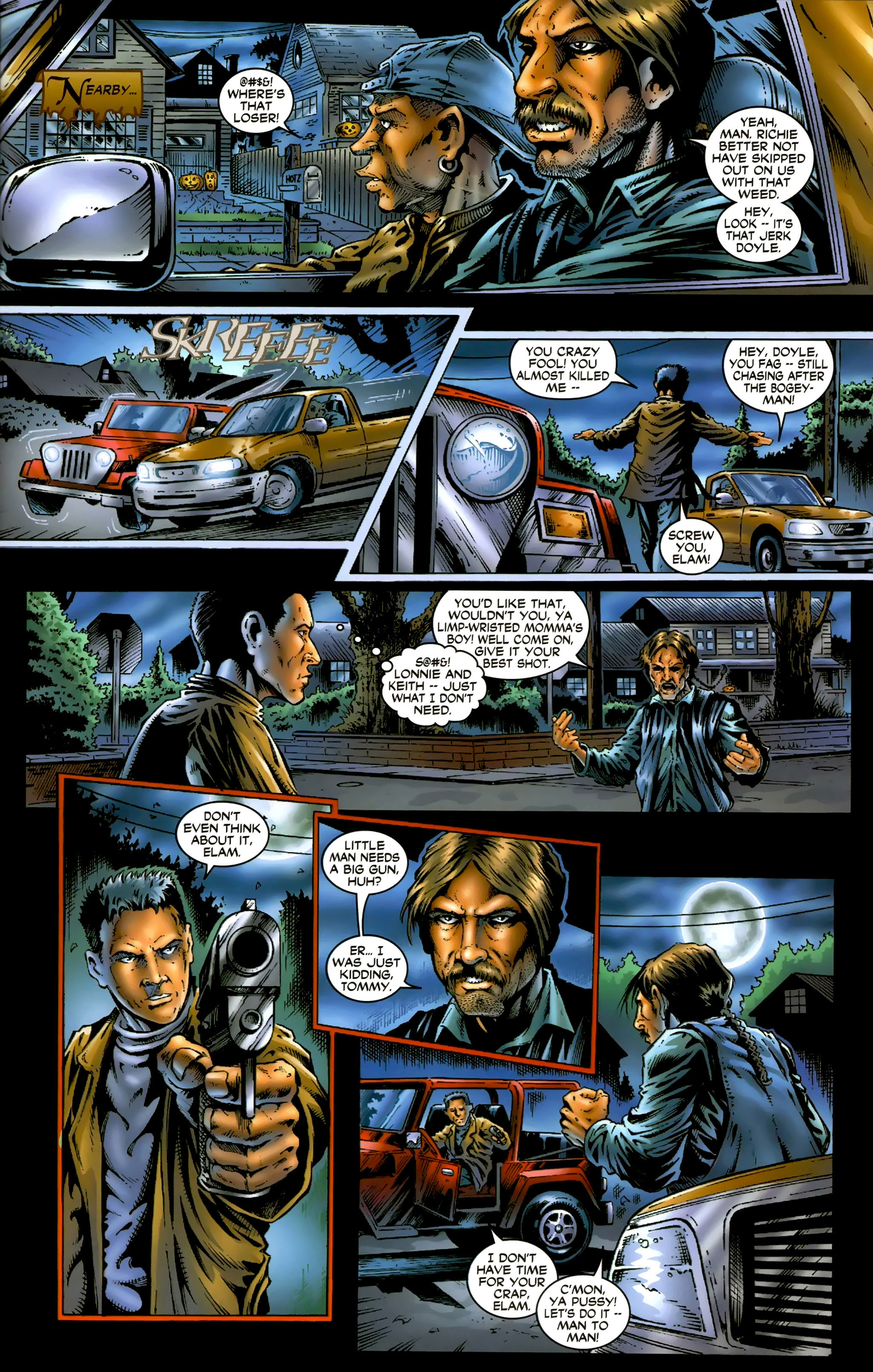 Read online Halloween II: The Blackest Eyes comic -  Issue # Full - 7