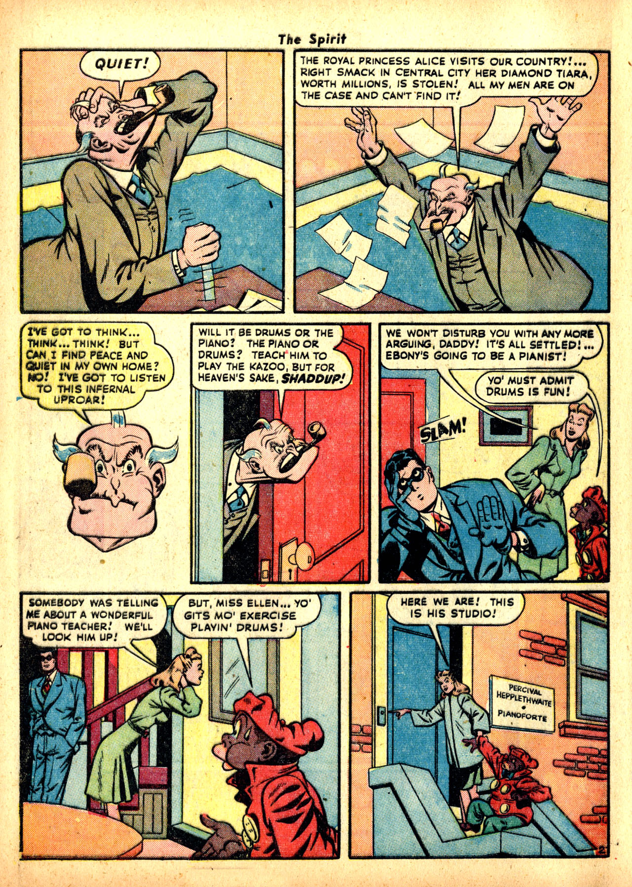 Read online The Spirit (1944) comic -  Issue #5 - 12