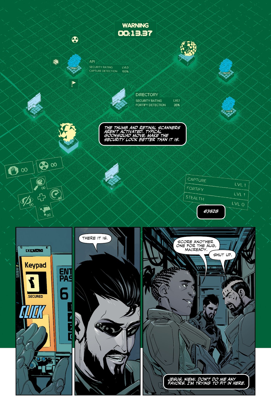 Deus Ex: Children's Crusade issue 1 - Page 17