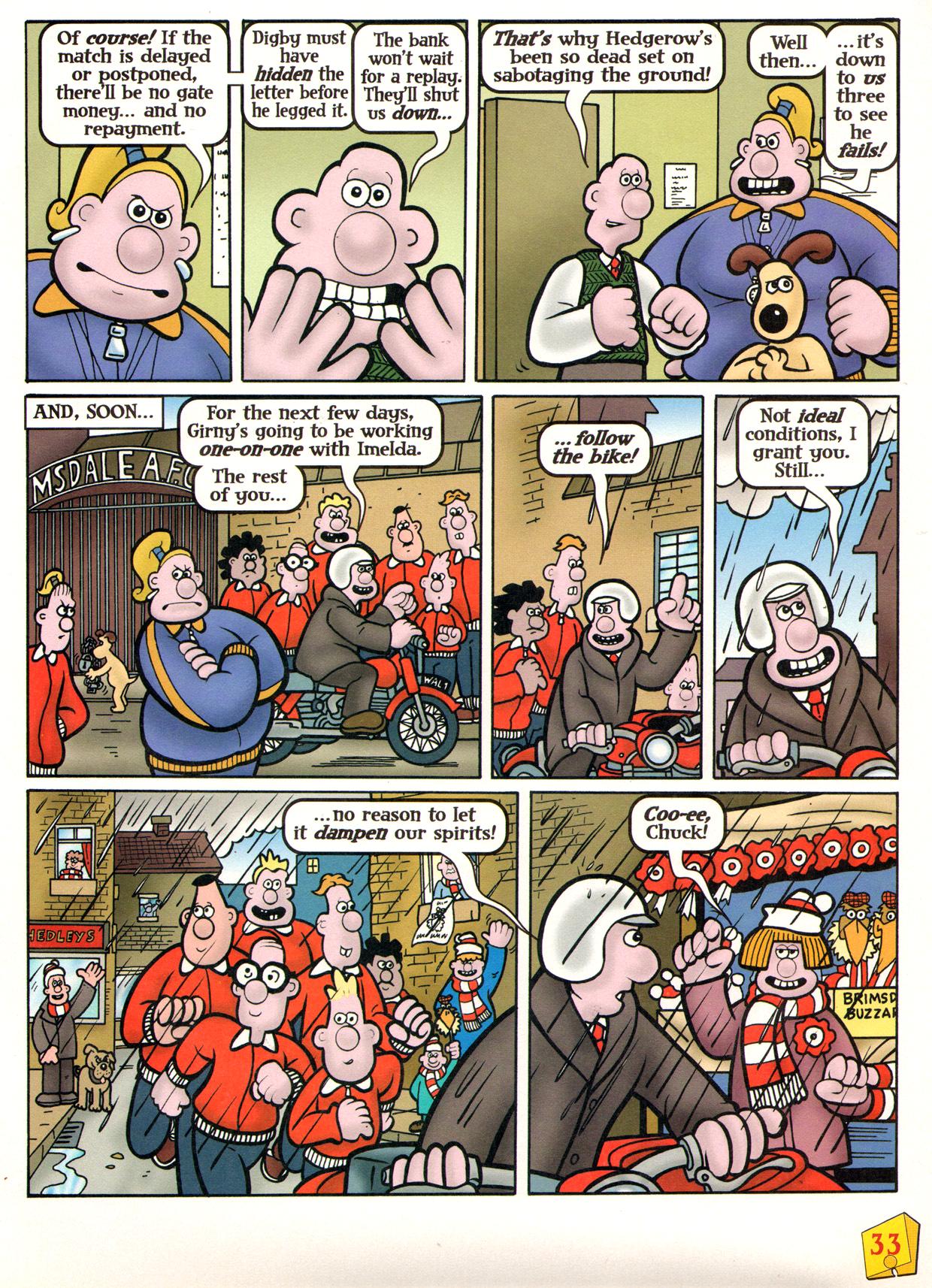 Read online Wallace & Gromit Comic comic -  Issue #11 - 31
