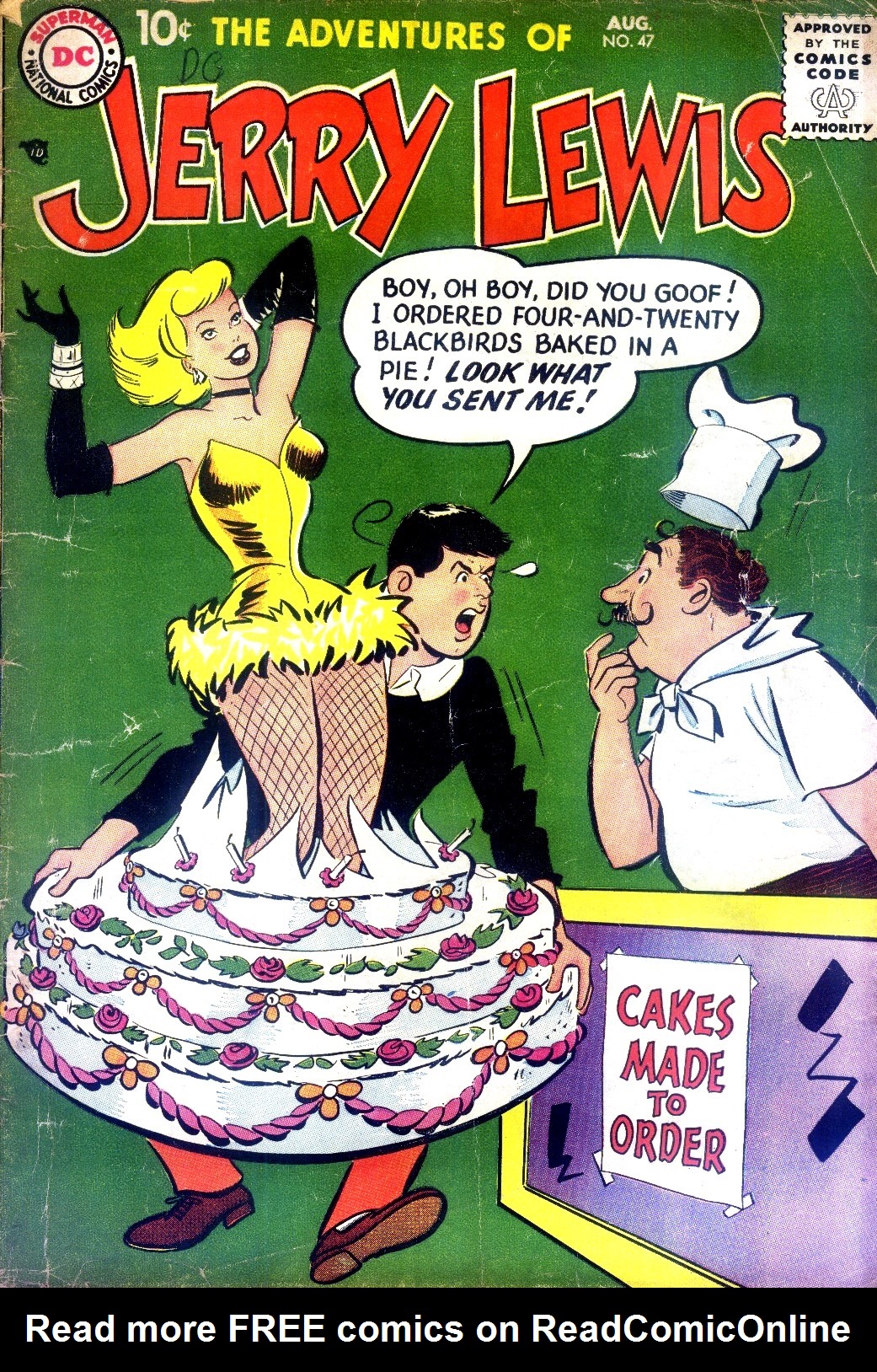 Read online The Adventures of Jerry Lewis comic -  Issue #47 - 1