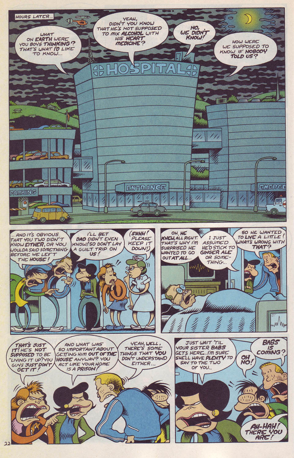 Read online Hate comic -  Issue #21 - 23