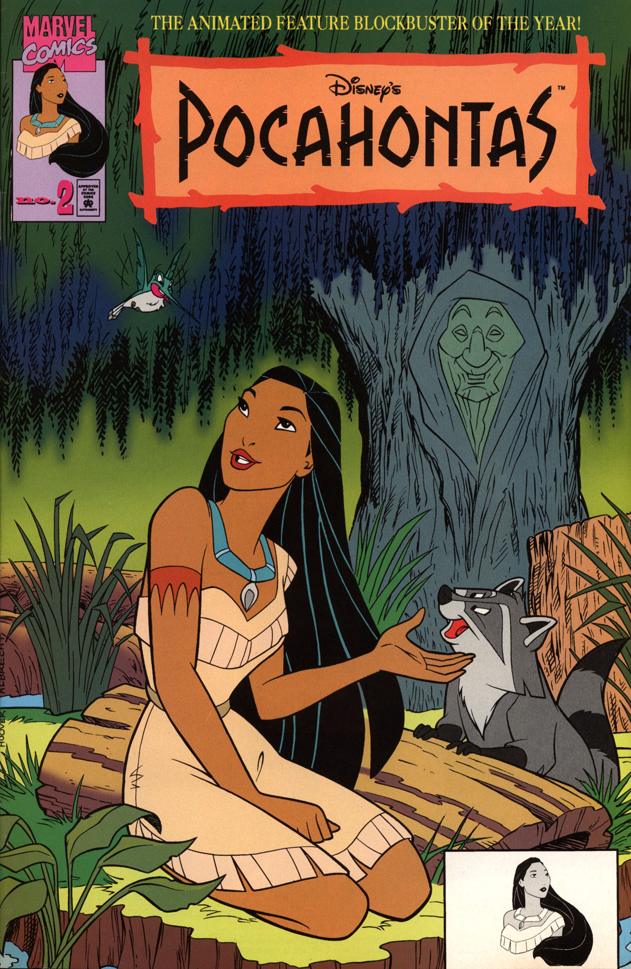 Read online Disney's Pocahontas comic -  Issue #2 - 1