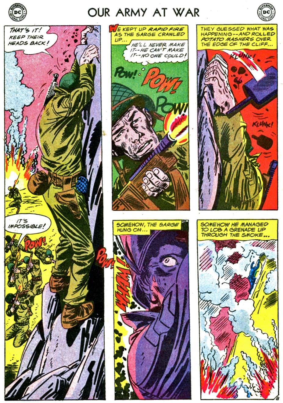 Read online Our Army at War (1952) comic -  Issue #69 - 10