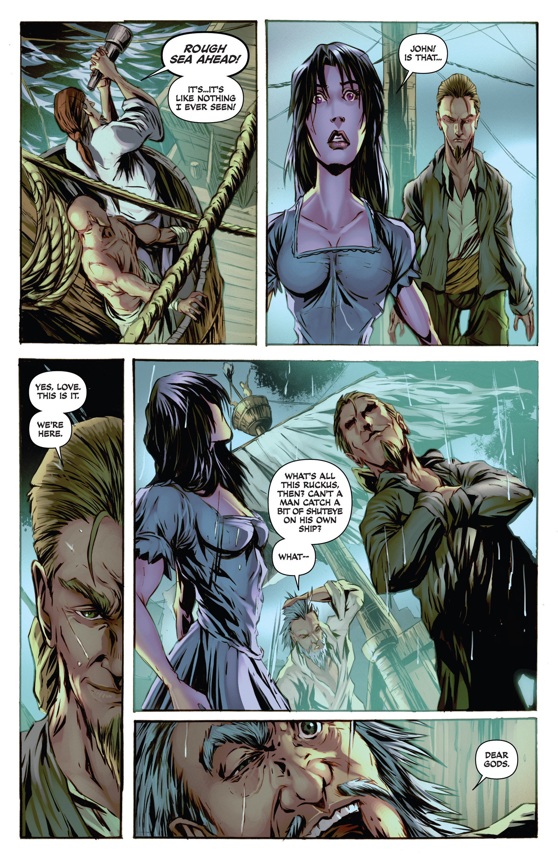 Read online Damsels: Mermaids comic -  Issue #3 - 6