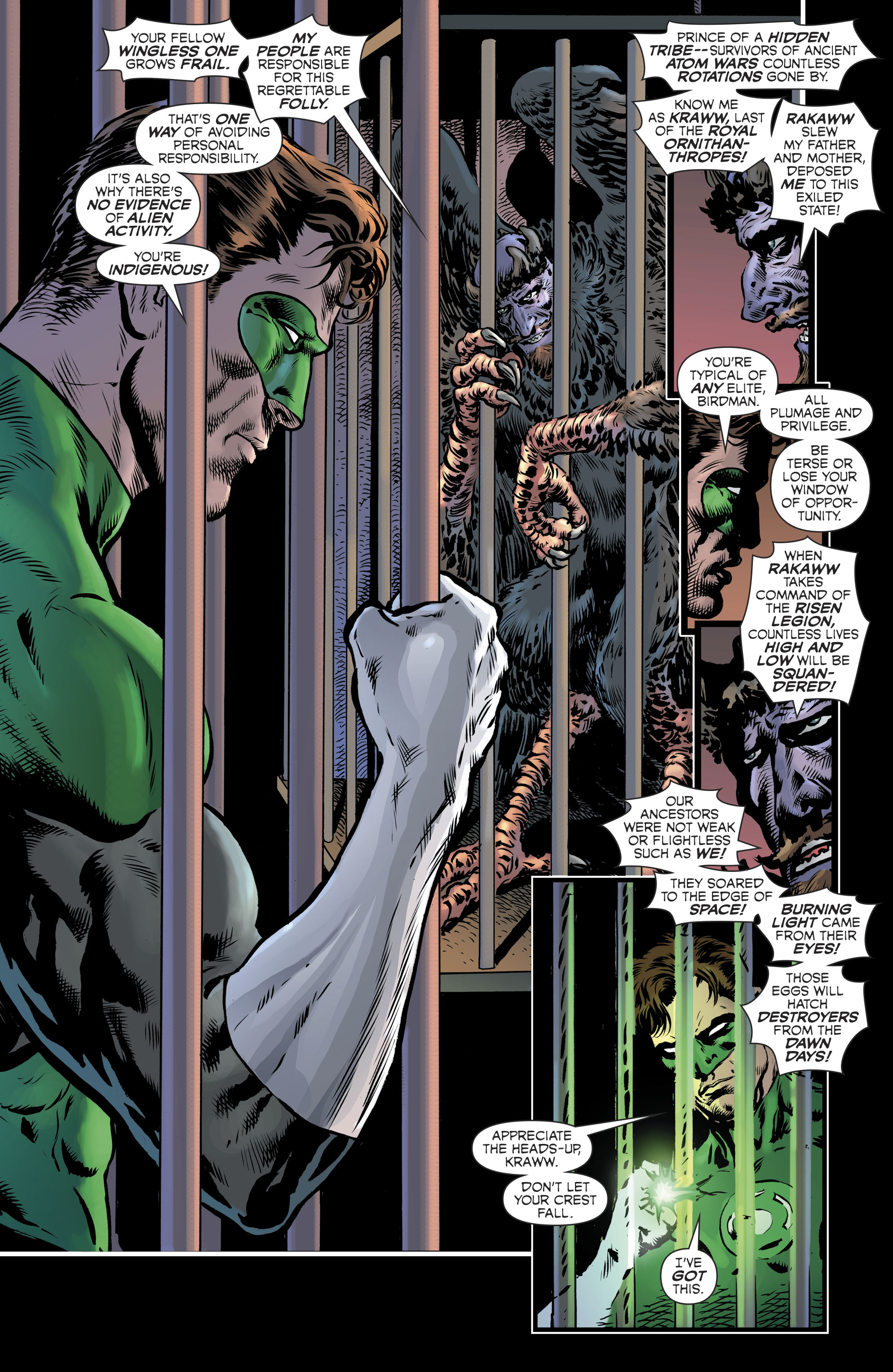 Read online The Green Lantern Season Two comic -  Issue #2 - 17