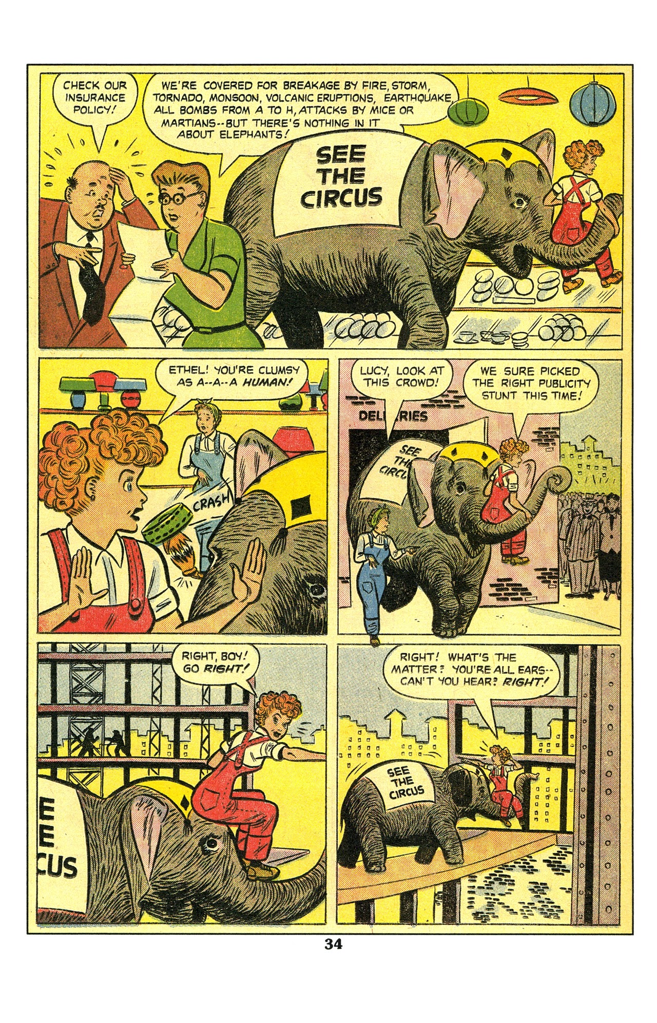 Read online I Love Lucy in Full Color comic -  Issue # Full - 36