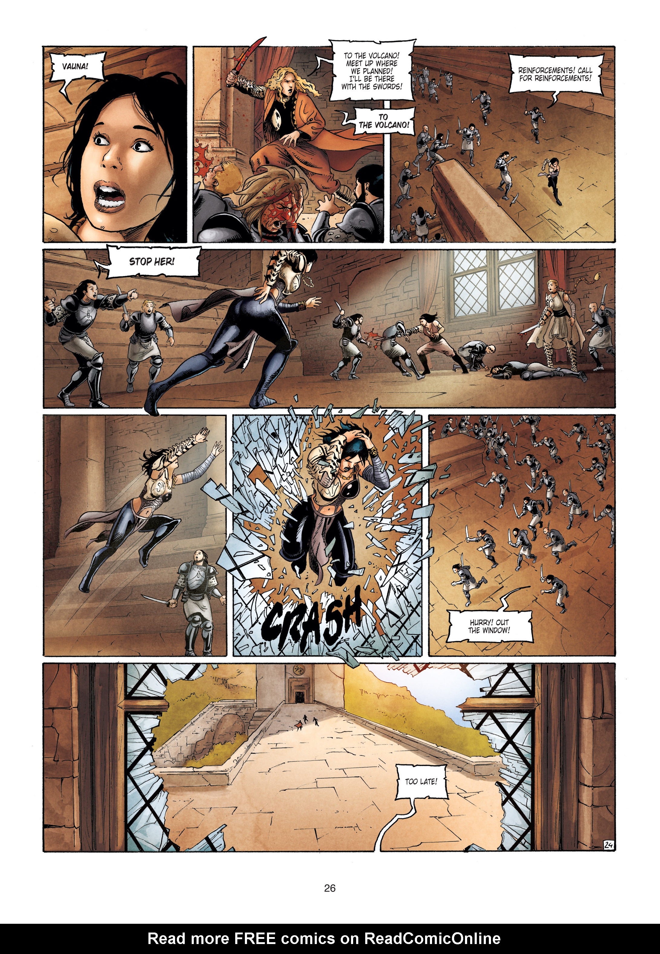 Read online Chronicles Of The Dragon Knights Vol. 7: To See the Sun Again comic -  Issue # Full - 26