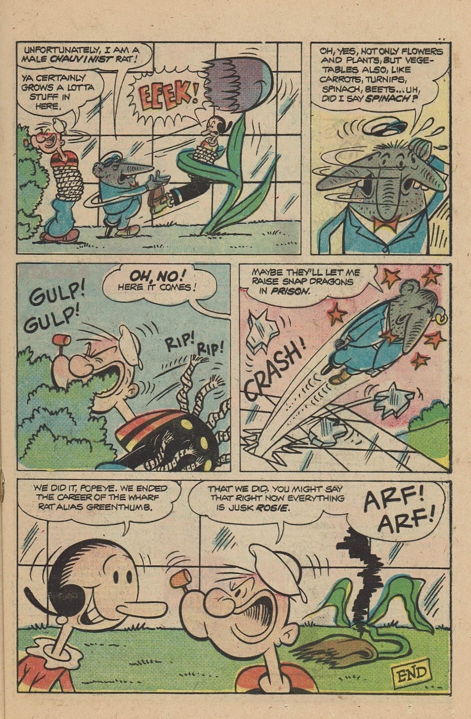 Read online Popeye (1948) comic -  Issue #136 - 13