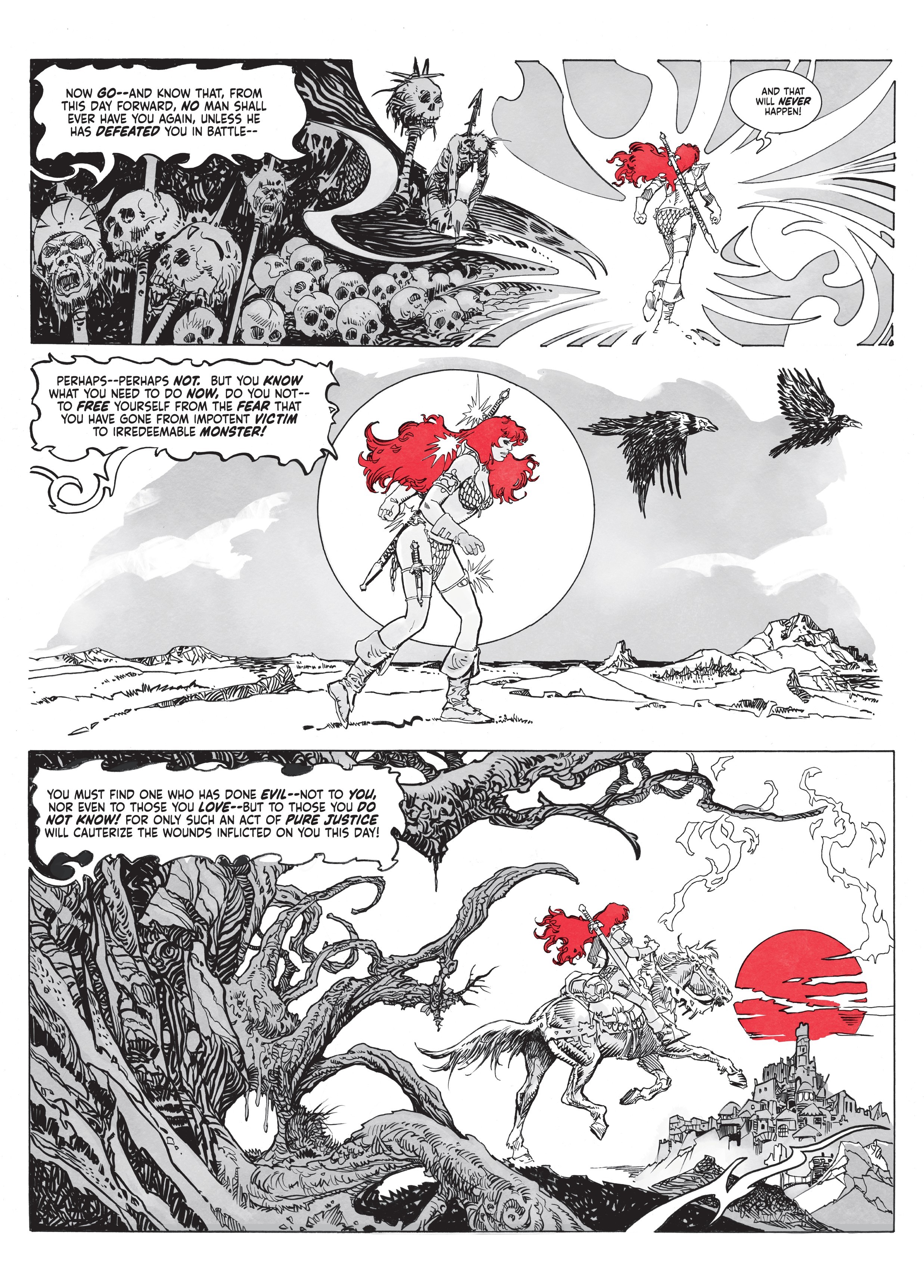 Read online Red Sonja: Ballad of the Red Goddess comic -  Issue # TPB - 38