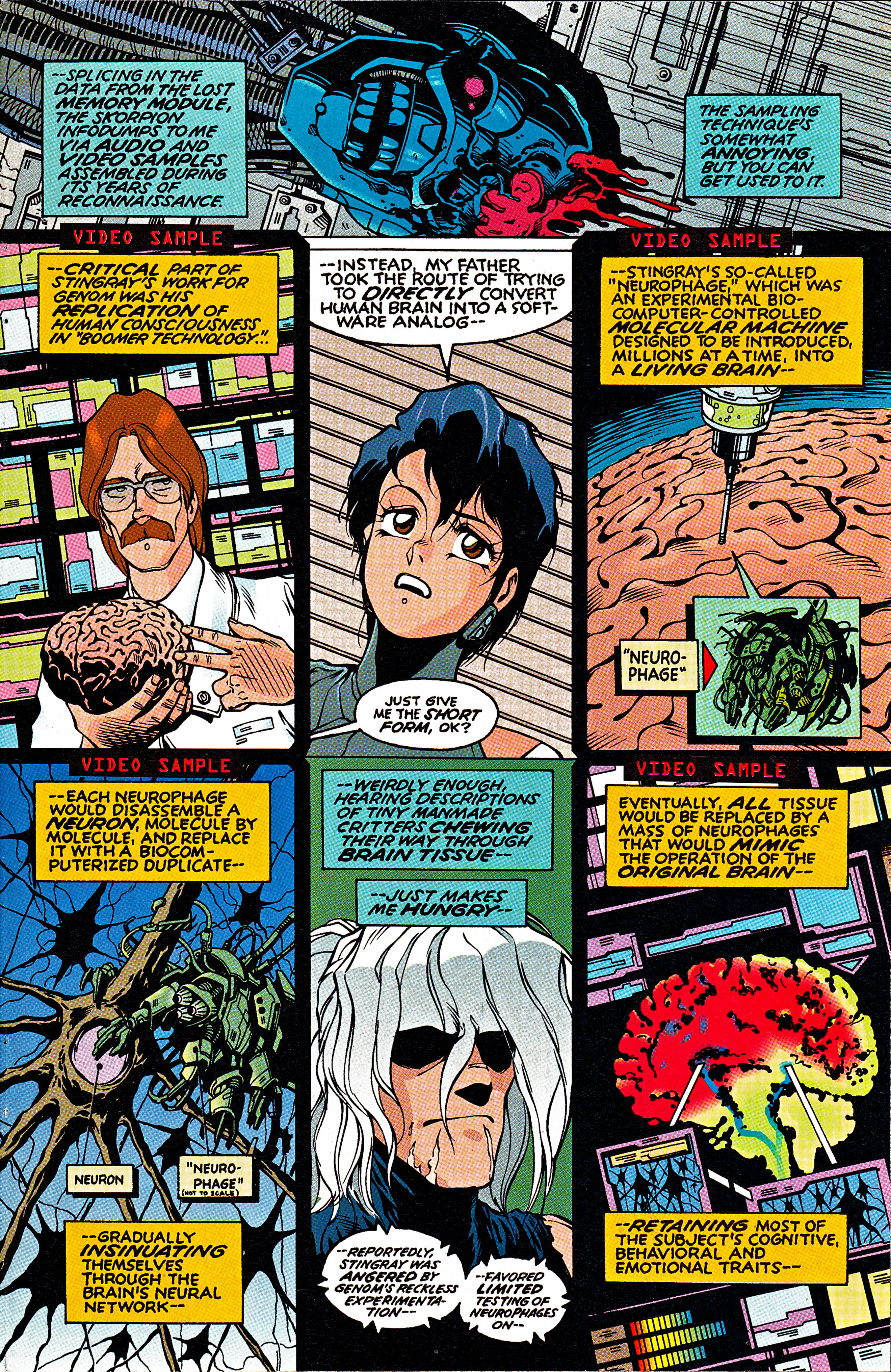 Read online Bubblegum Crisis: Grand Mal comic -  Issue #4 - 10