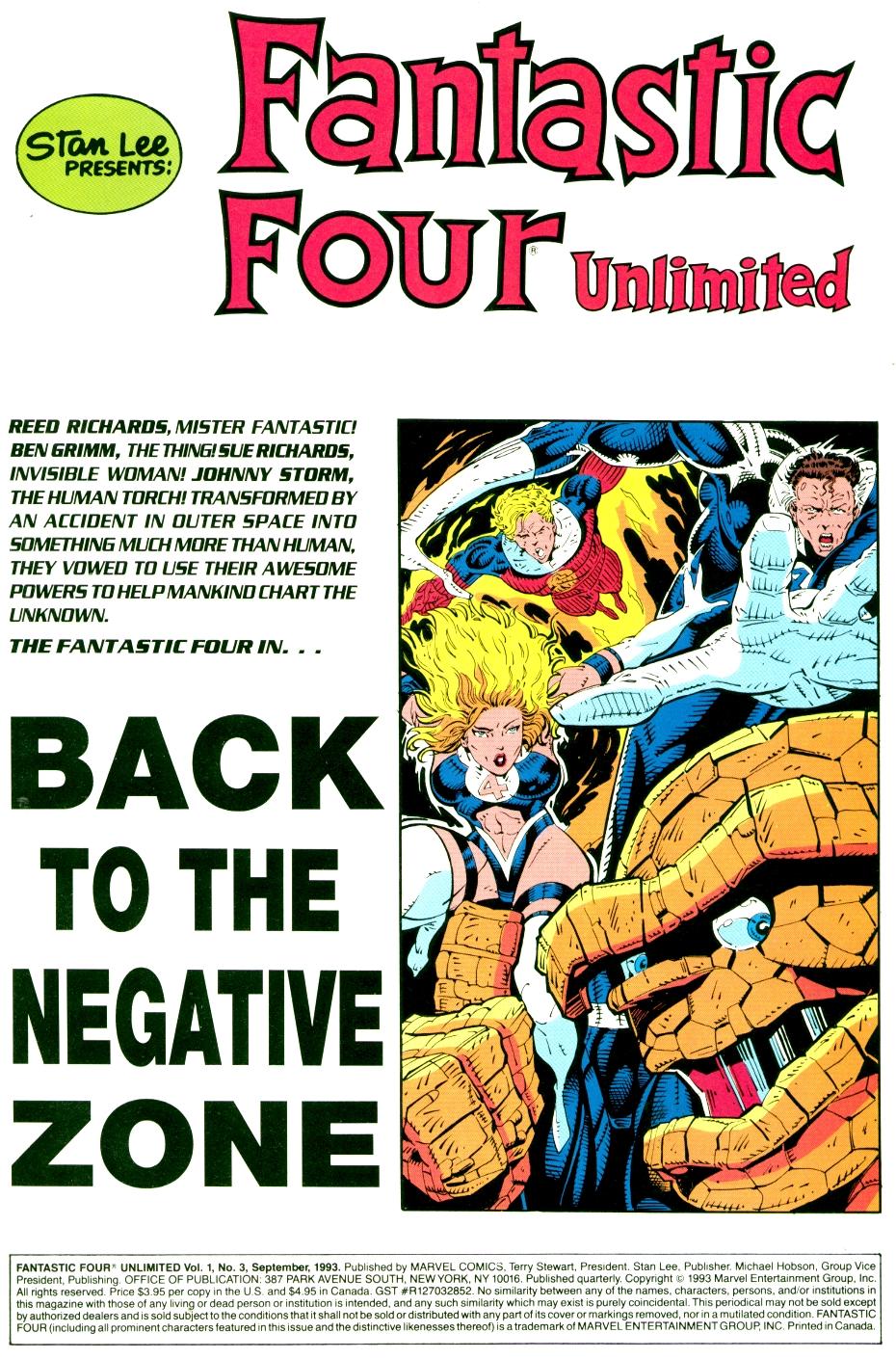 Read online Fantastic Four Unlimited comic -  Issue #3 - 2