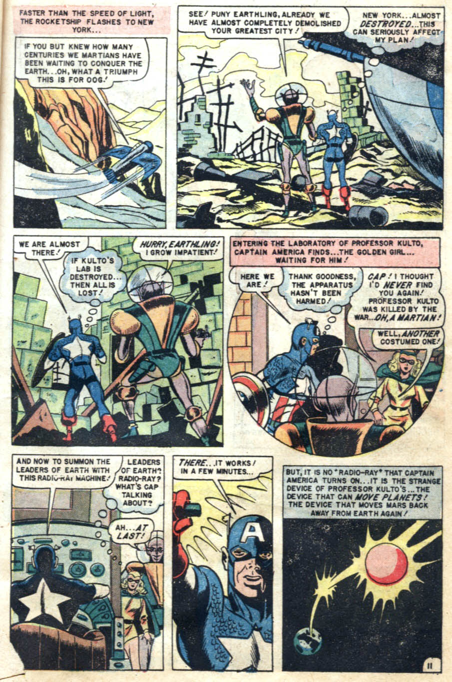 Read online Captain America Comics comic -  Issue #70 - 13